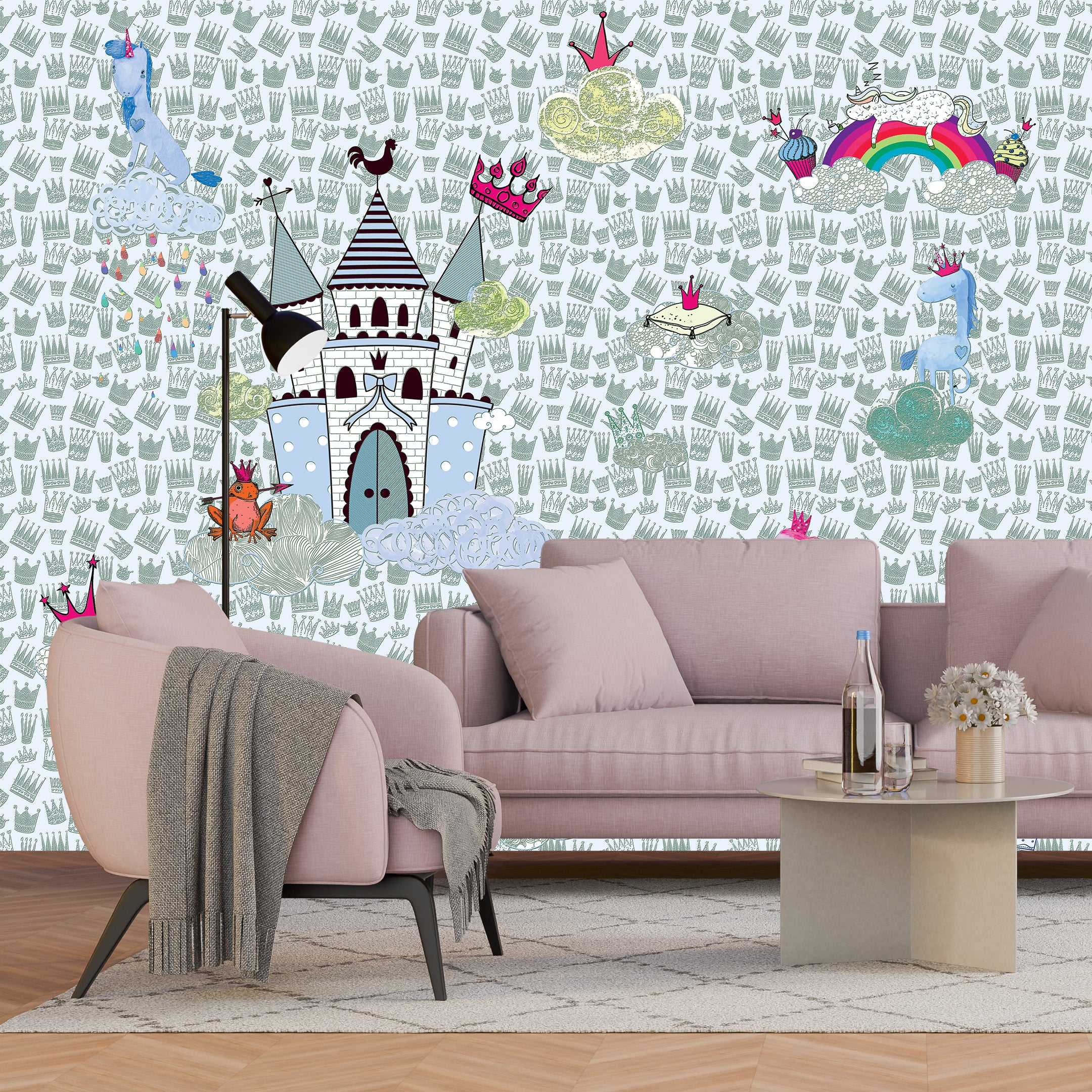 3D Princess Dreams - Printed Mural
