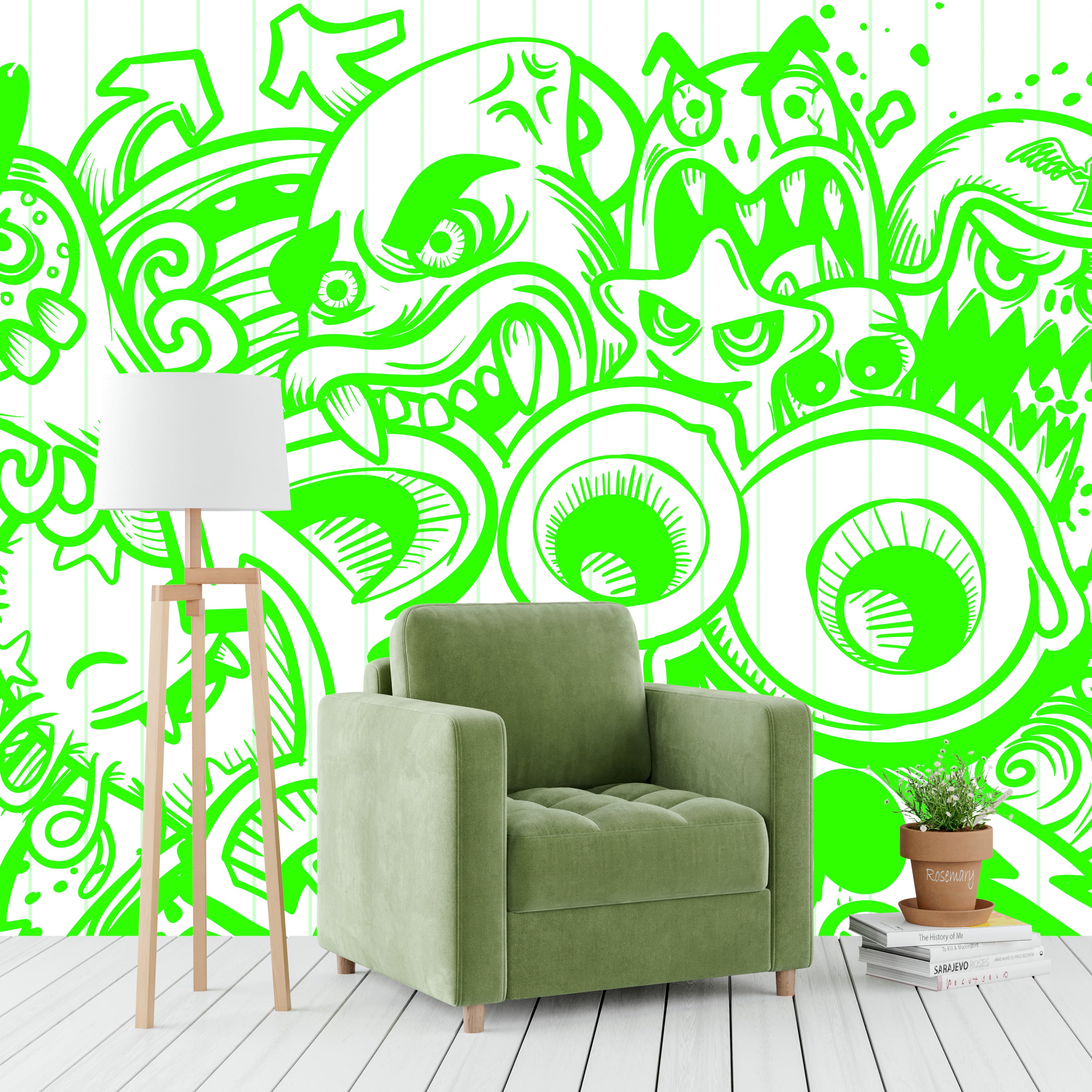 Scribble Spirits Expression Mural