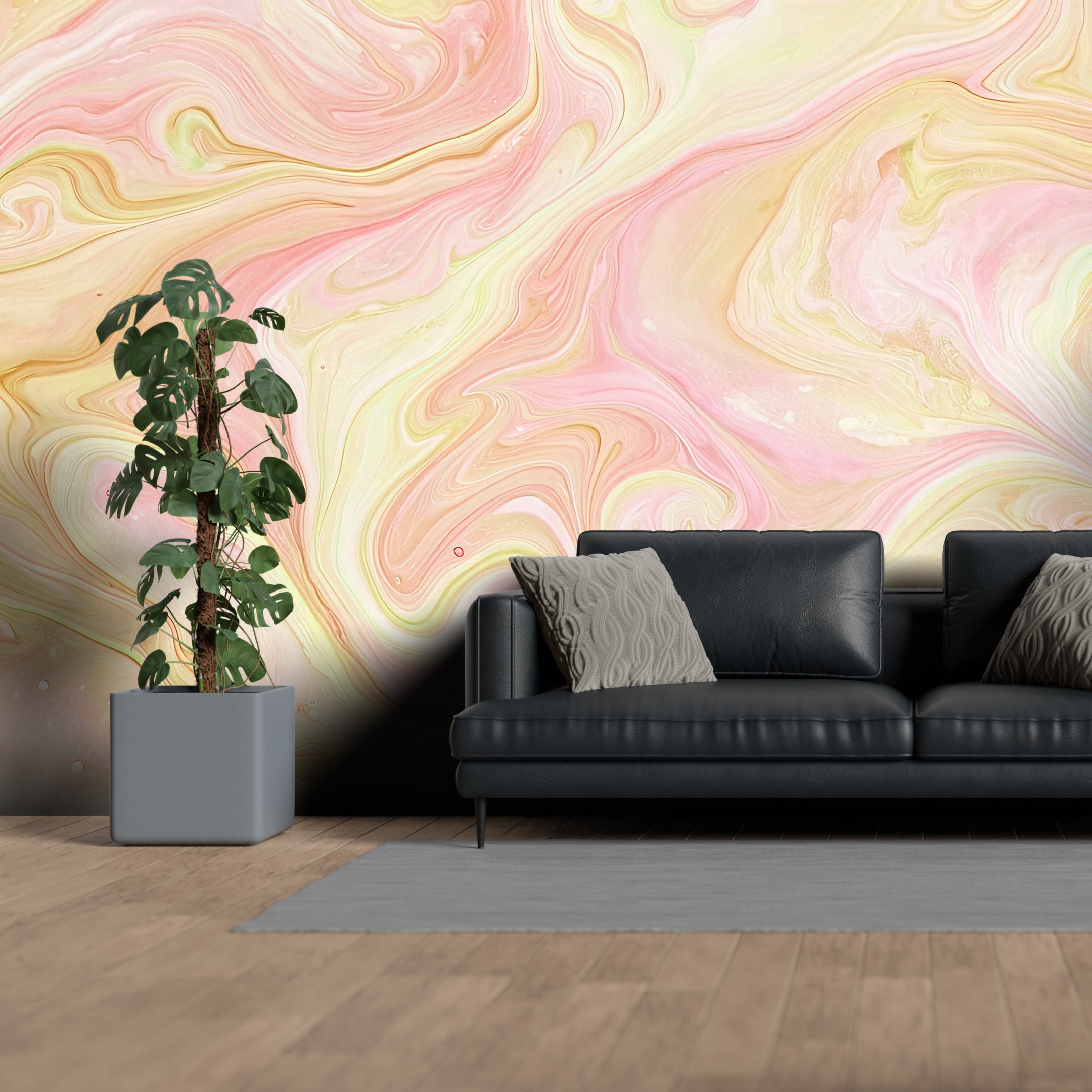 Dreamy Amethyst Mural