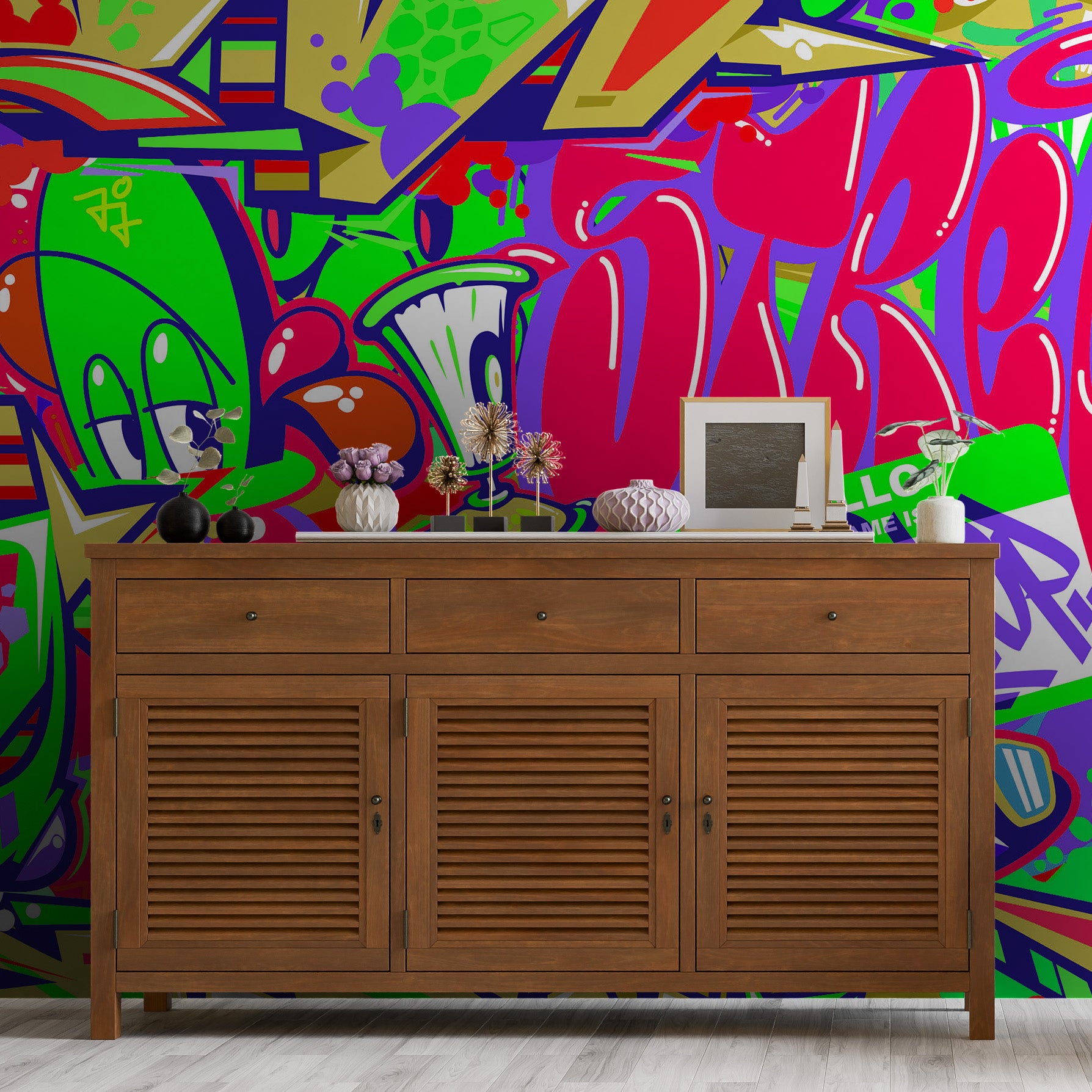 Tag & Spark - Hip-Hop Hues Mural