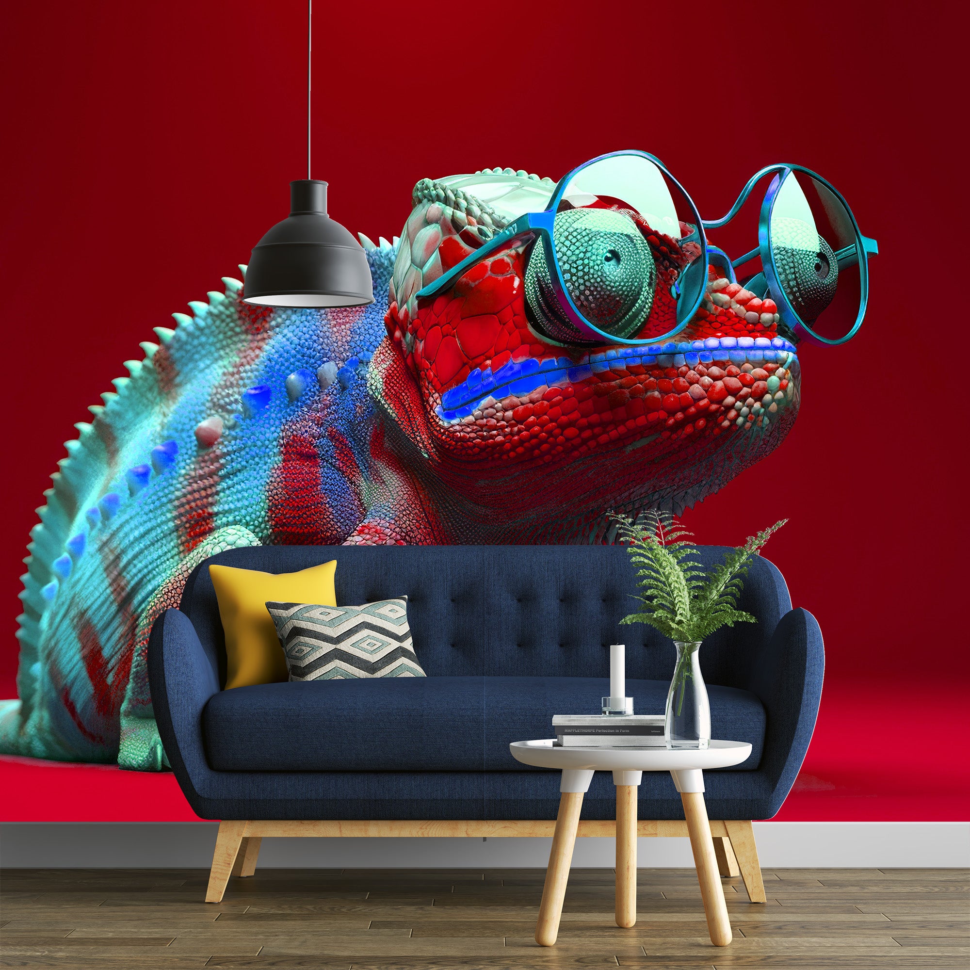 Chameleon Cool Mural