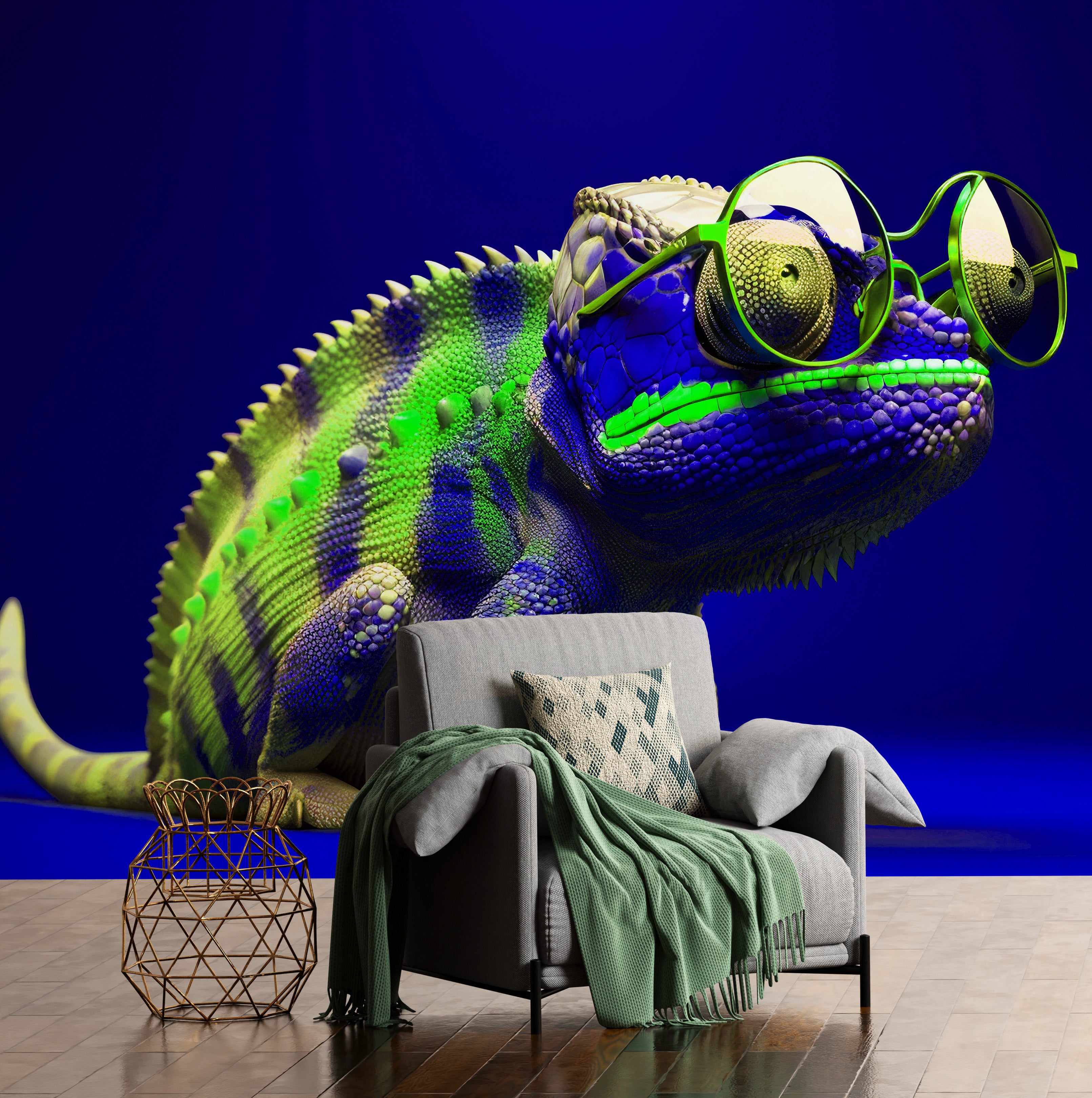 Chameleon Cool Mural
