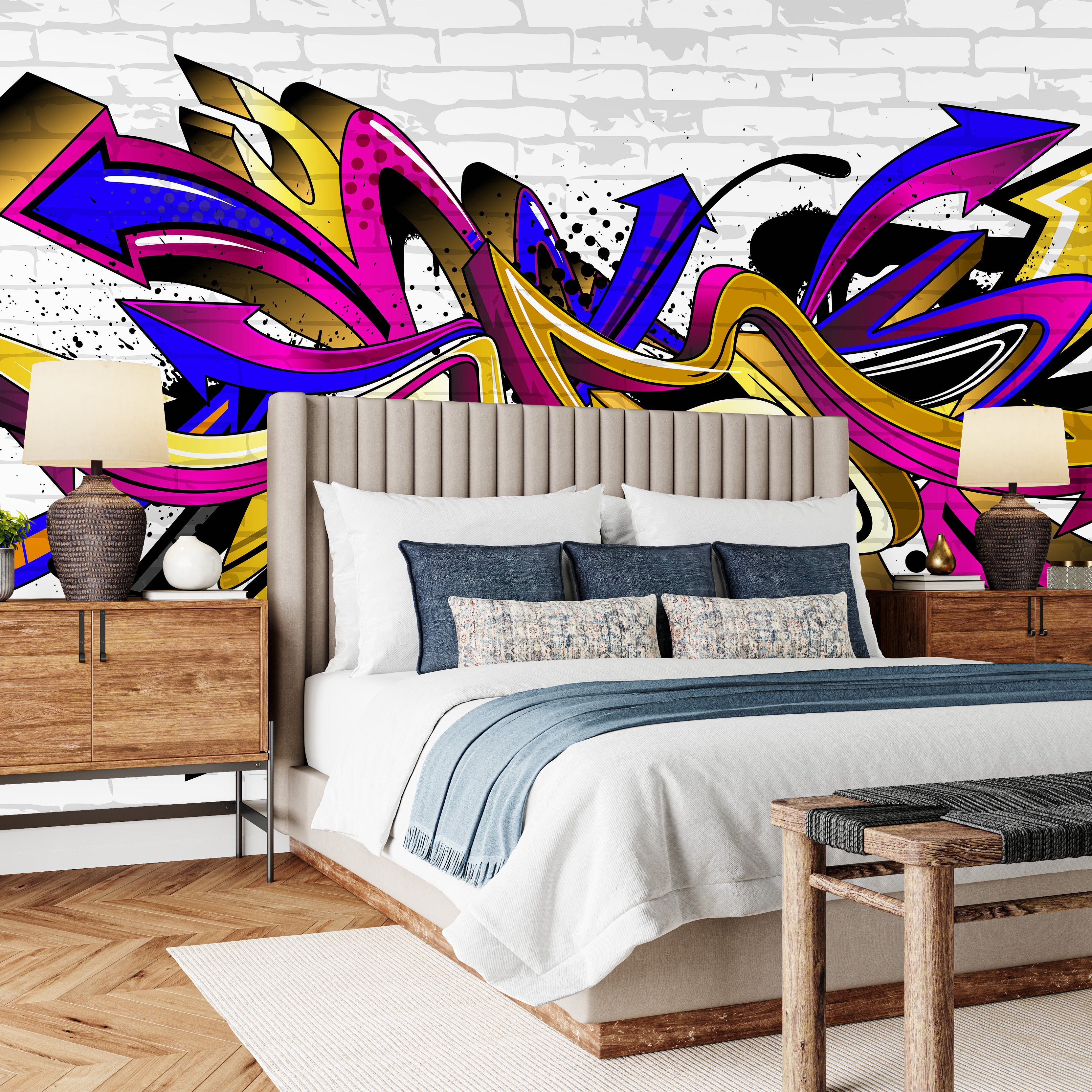 Urban Velocity - Graffiti Arrow Mural