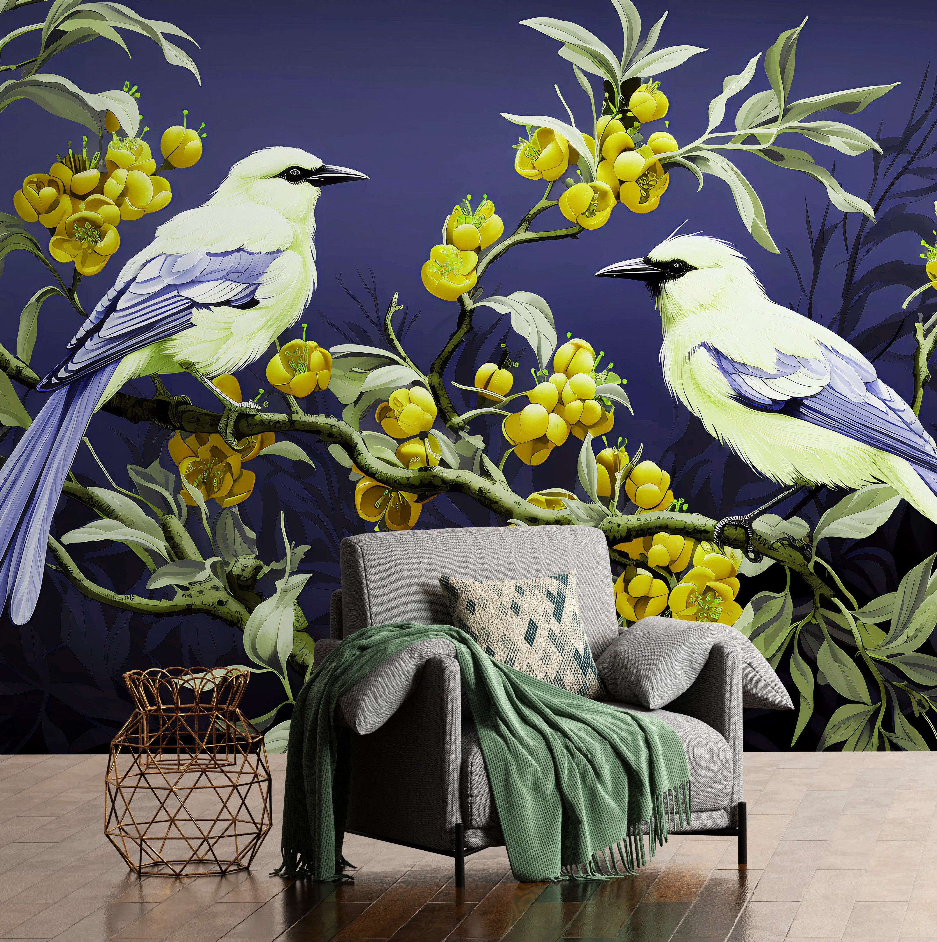 Azure Harmony Mural