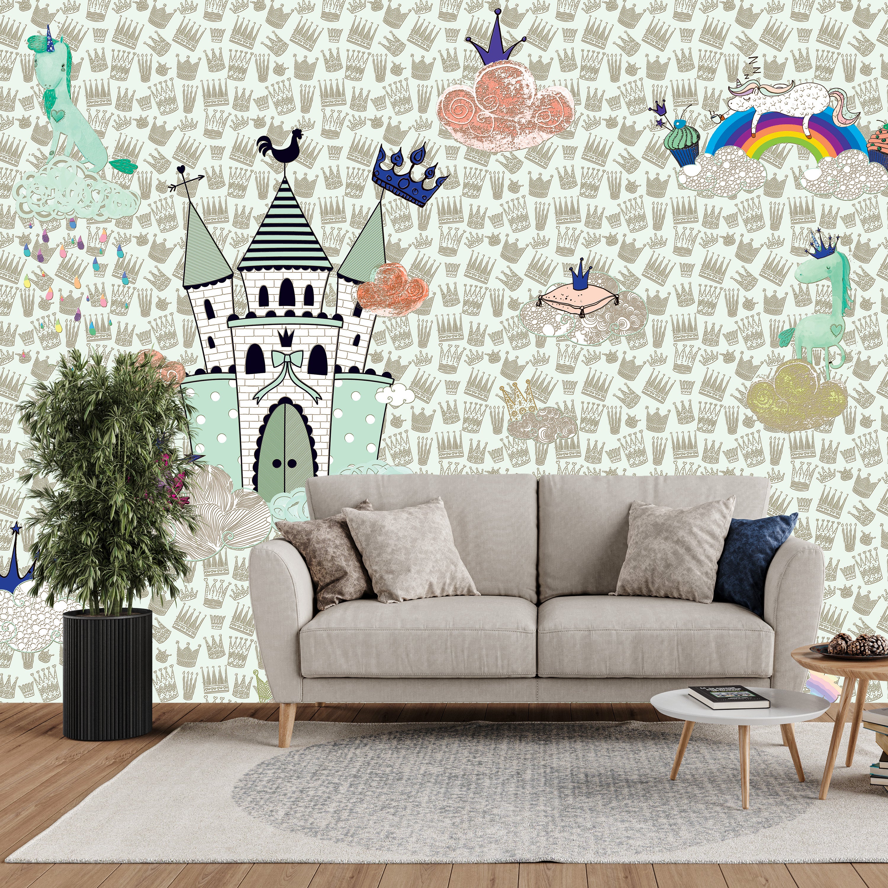 3D Princess Dreams - Printed Mural