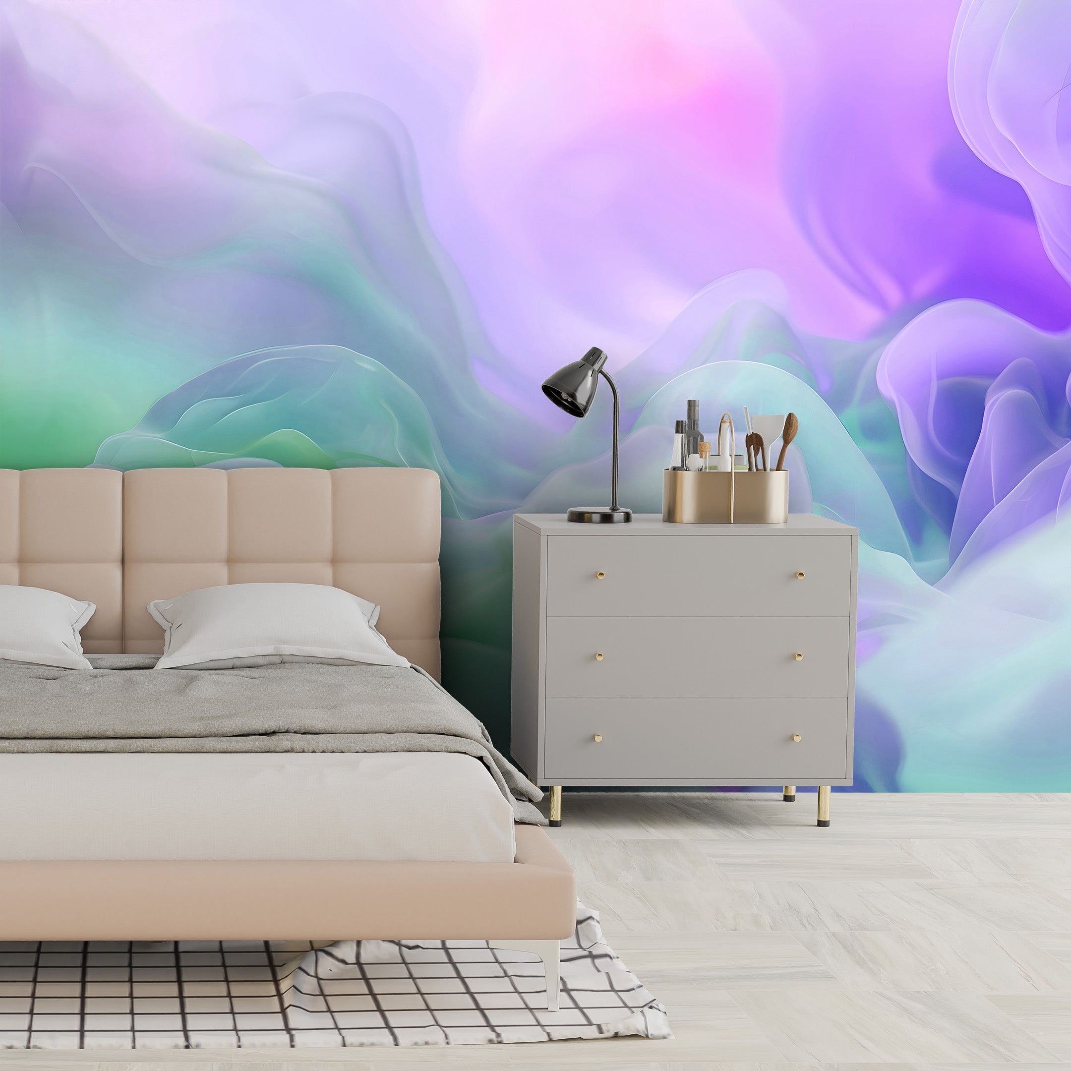Chromatic Clouds Mural