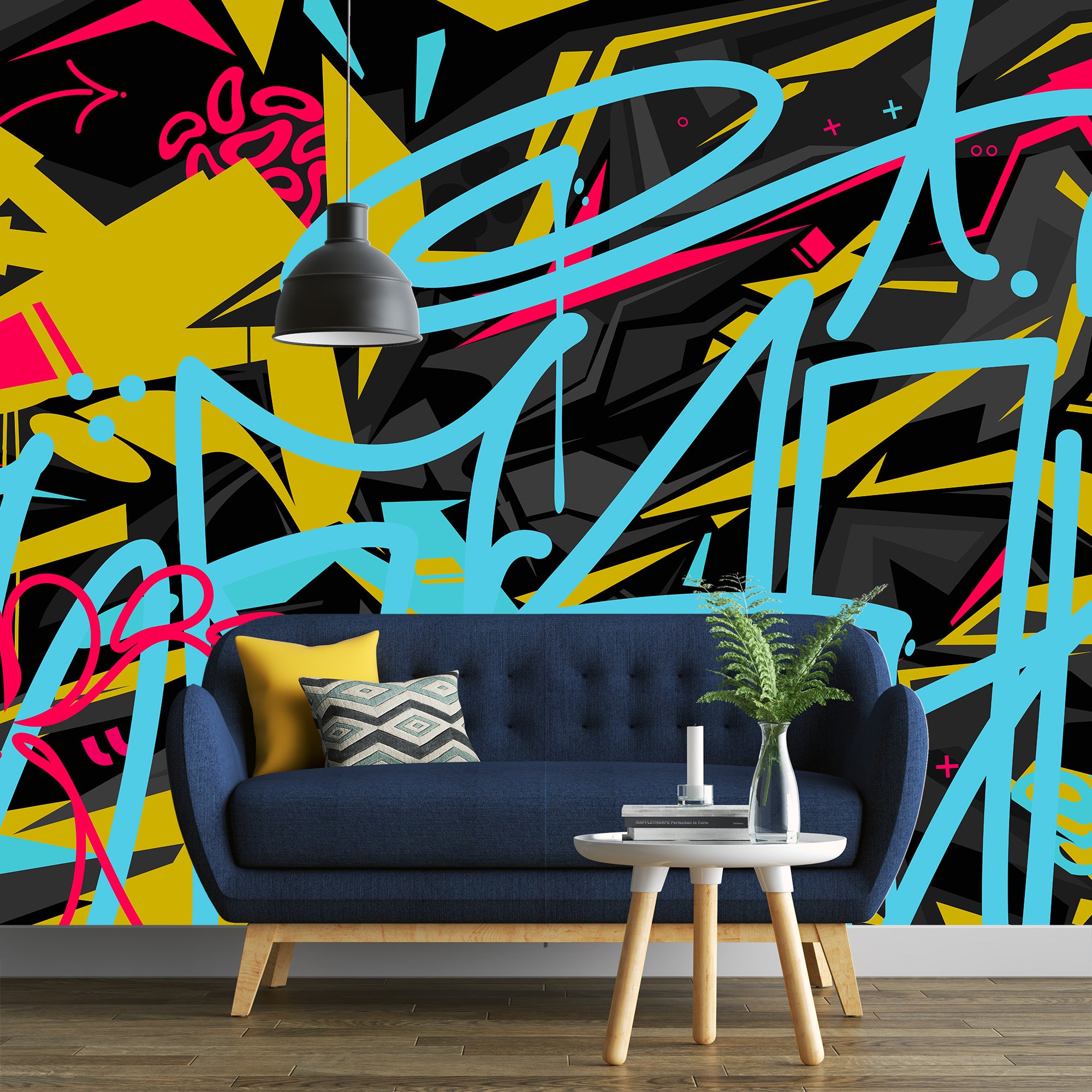 Tag & Spark - Street Scribble Mural