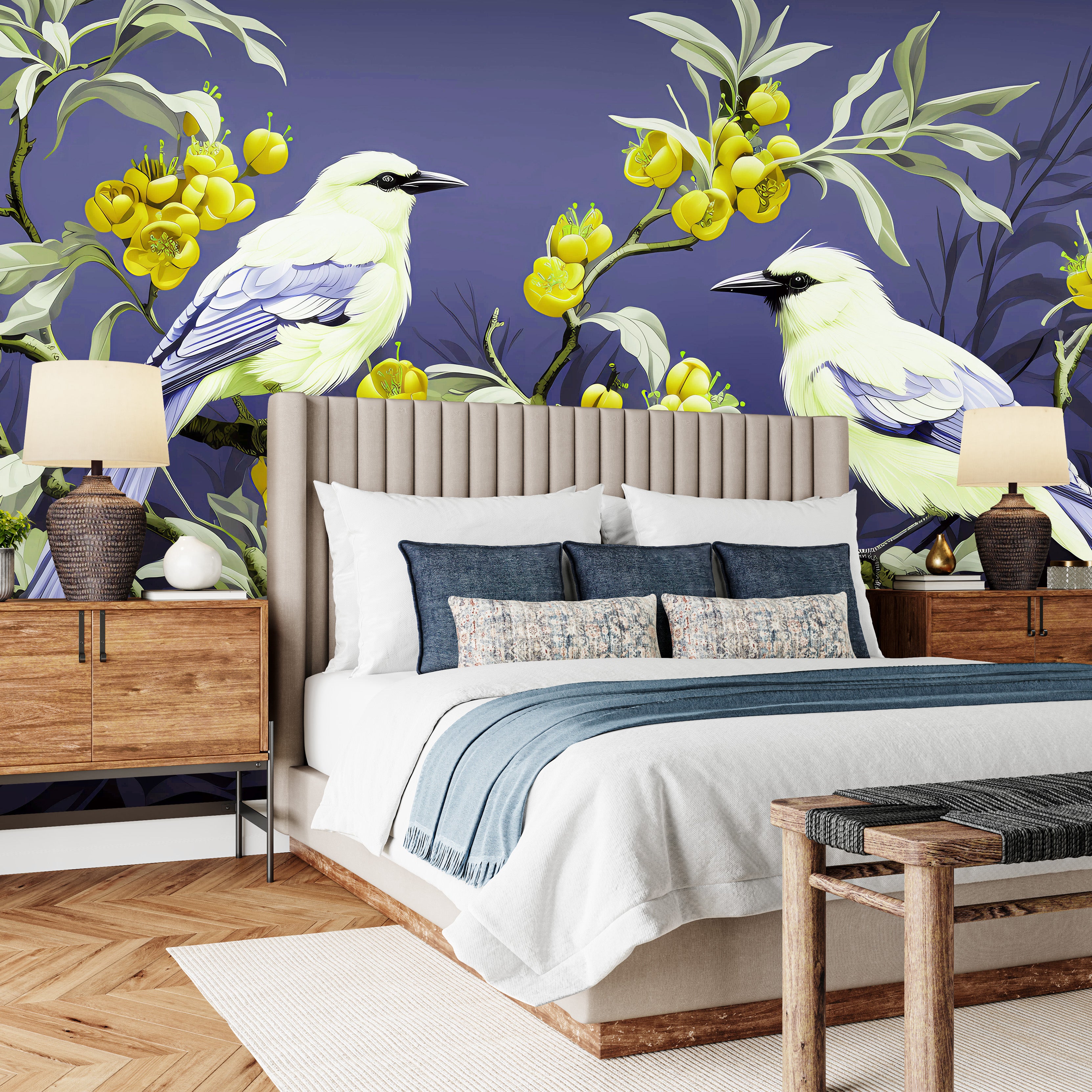 Azure Harmony Mural