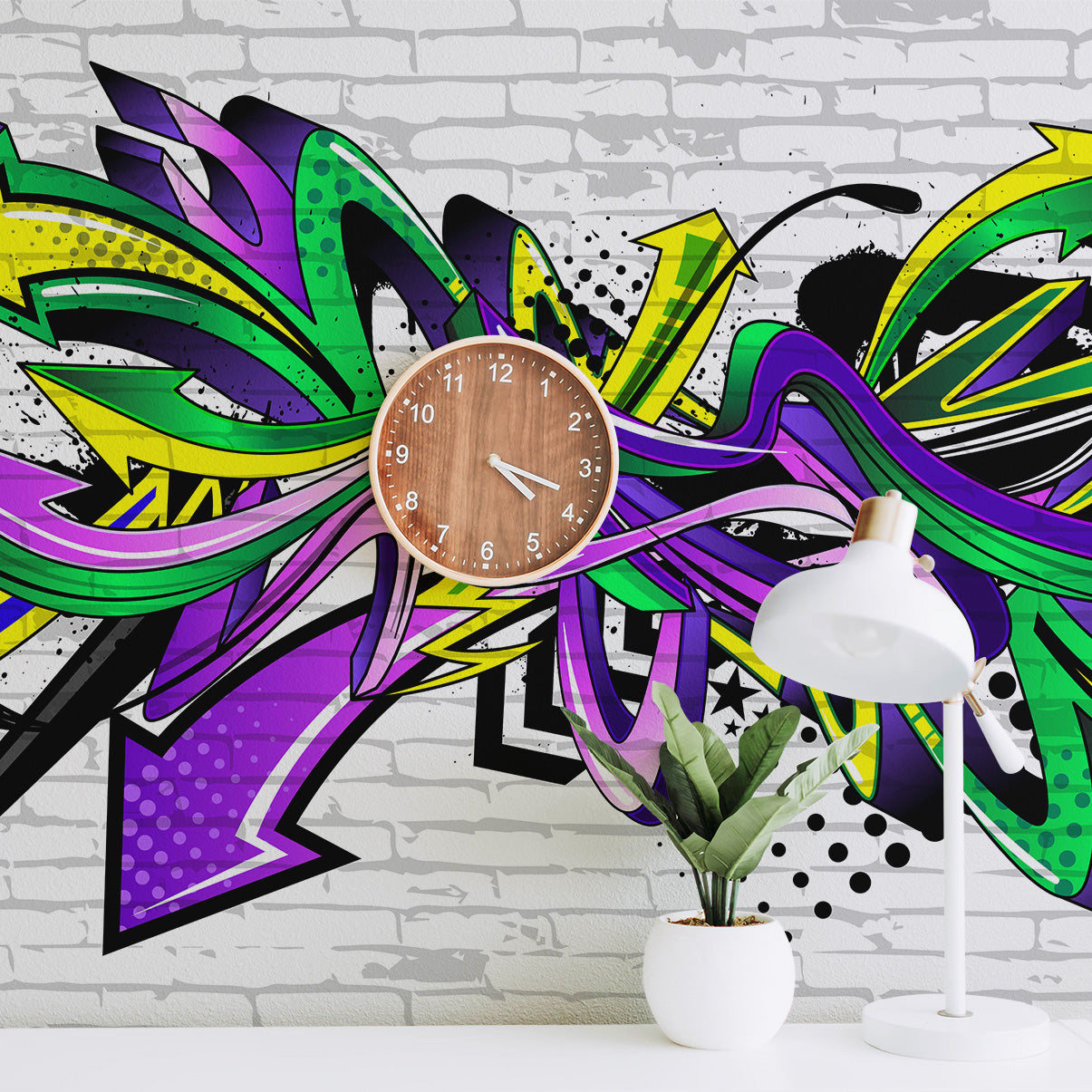 Urban Velocity - Graffiti Arrow Mural