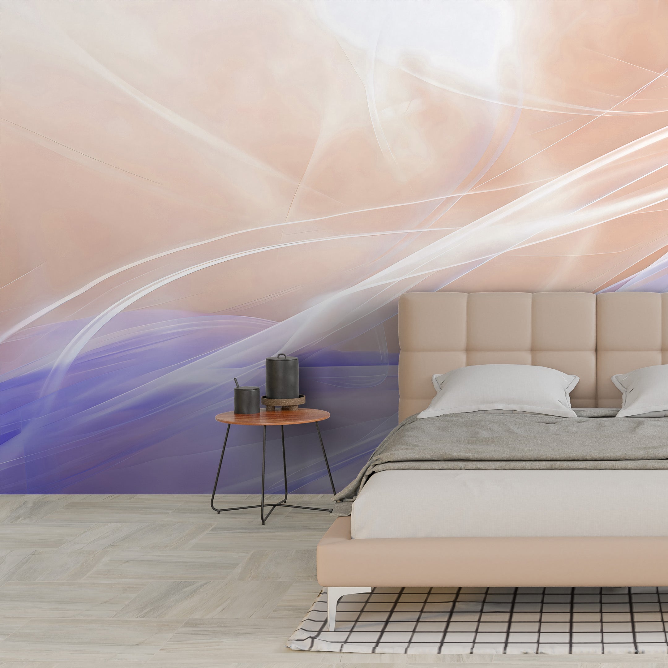 Spectral Swirls Mural