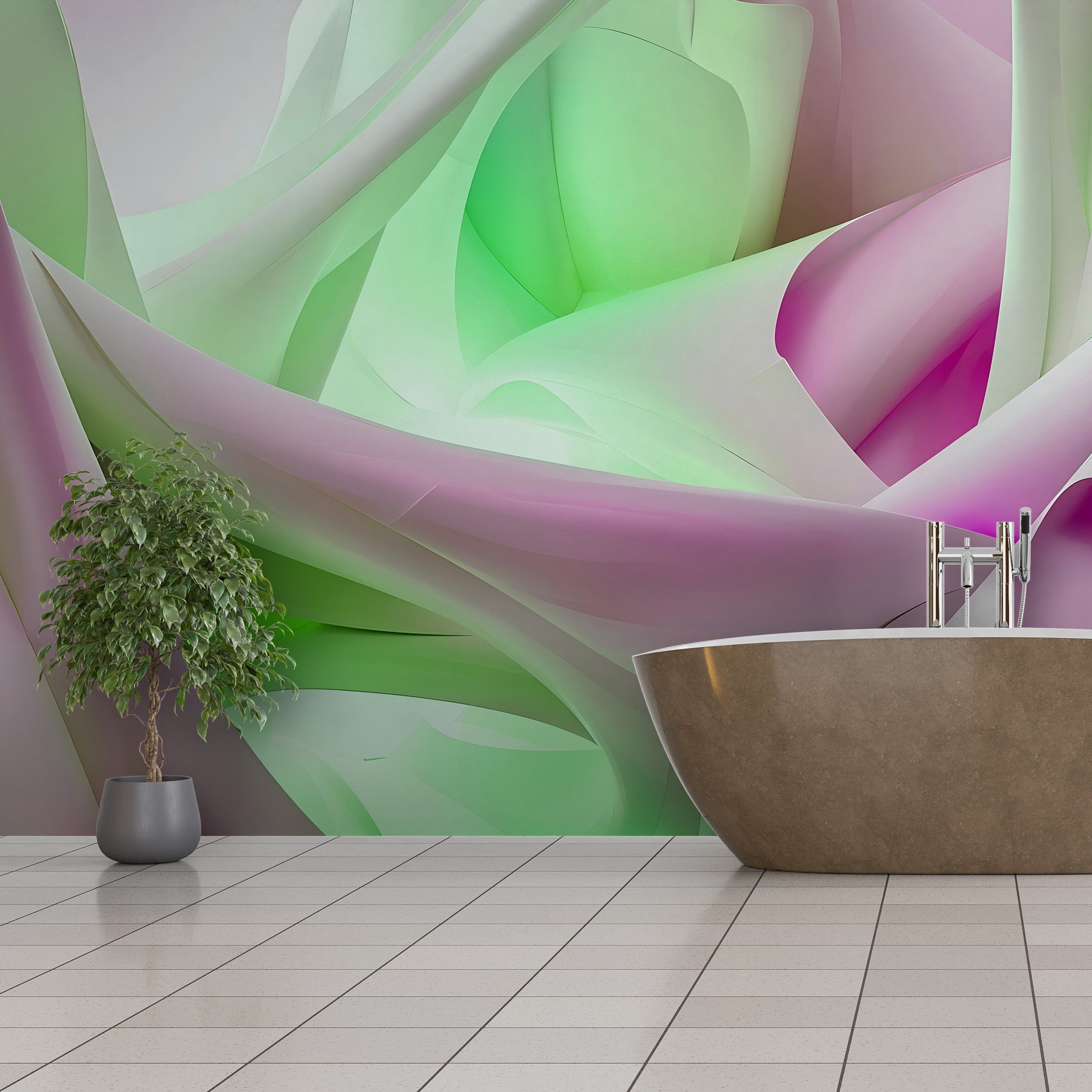 Aurora Flows Mural
