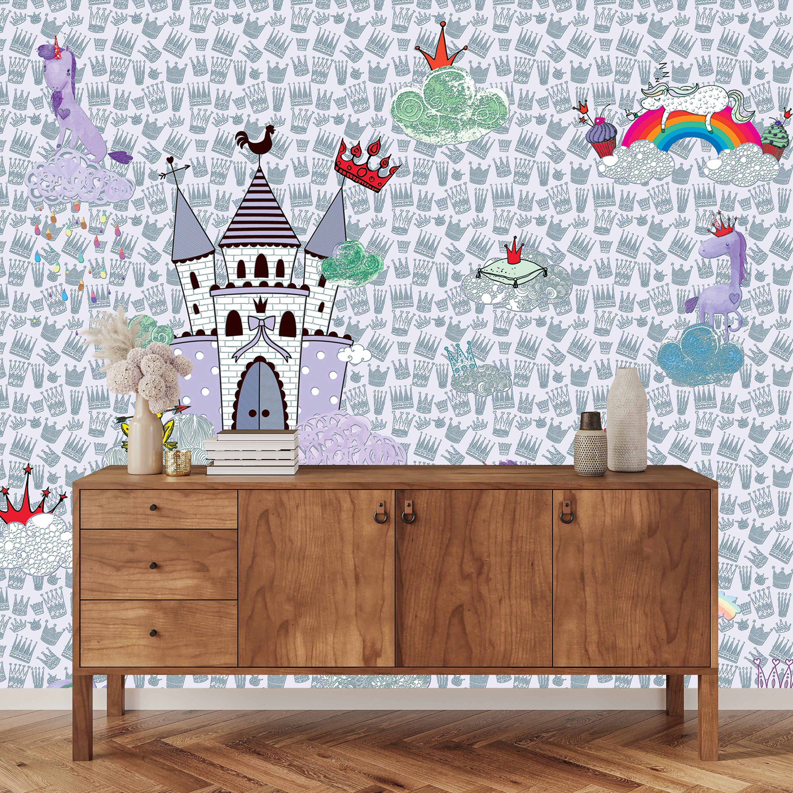 3D Princess Dreams - Printed Mural