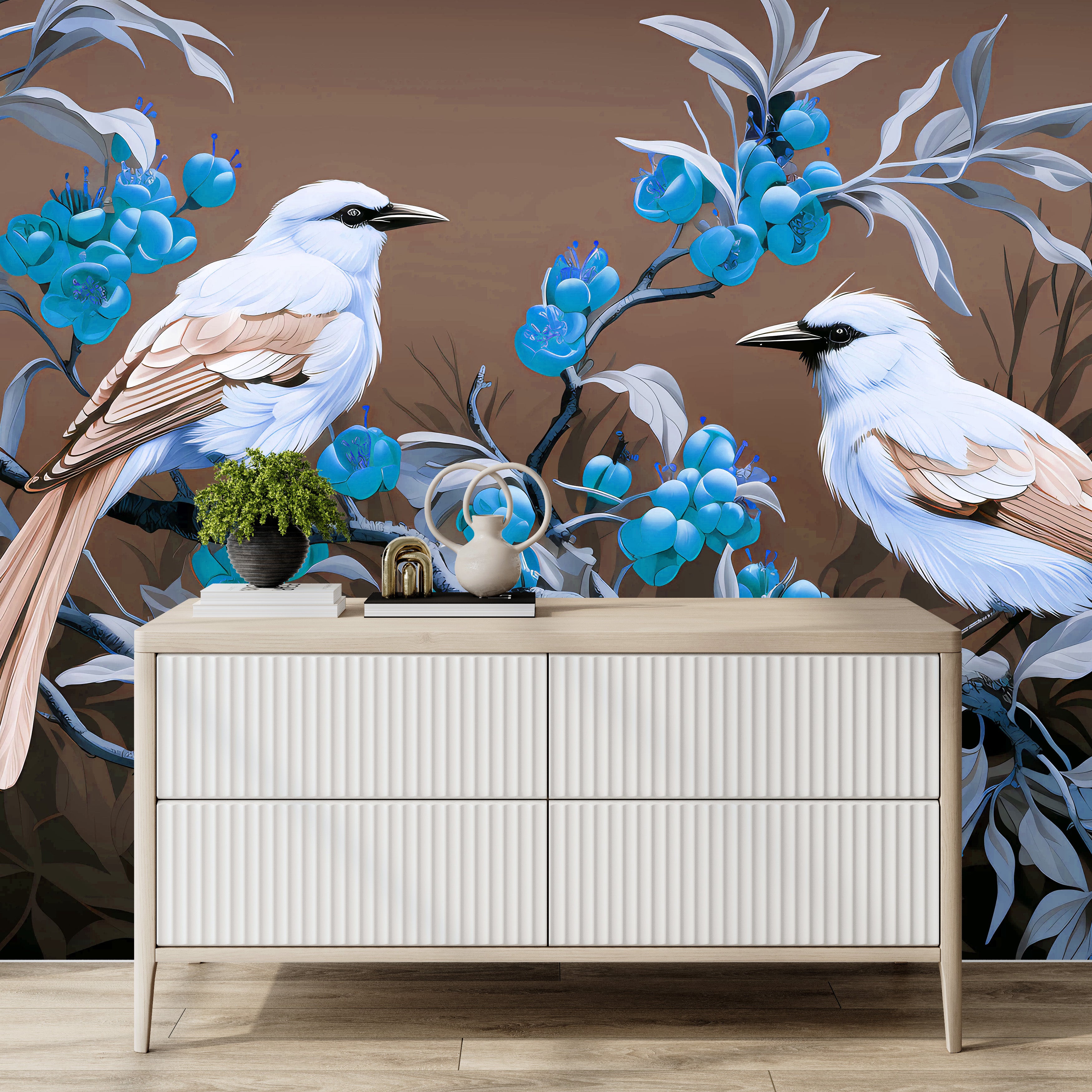 Azure Harmony Mural