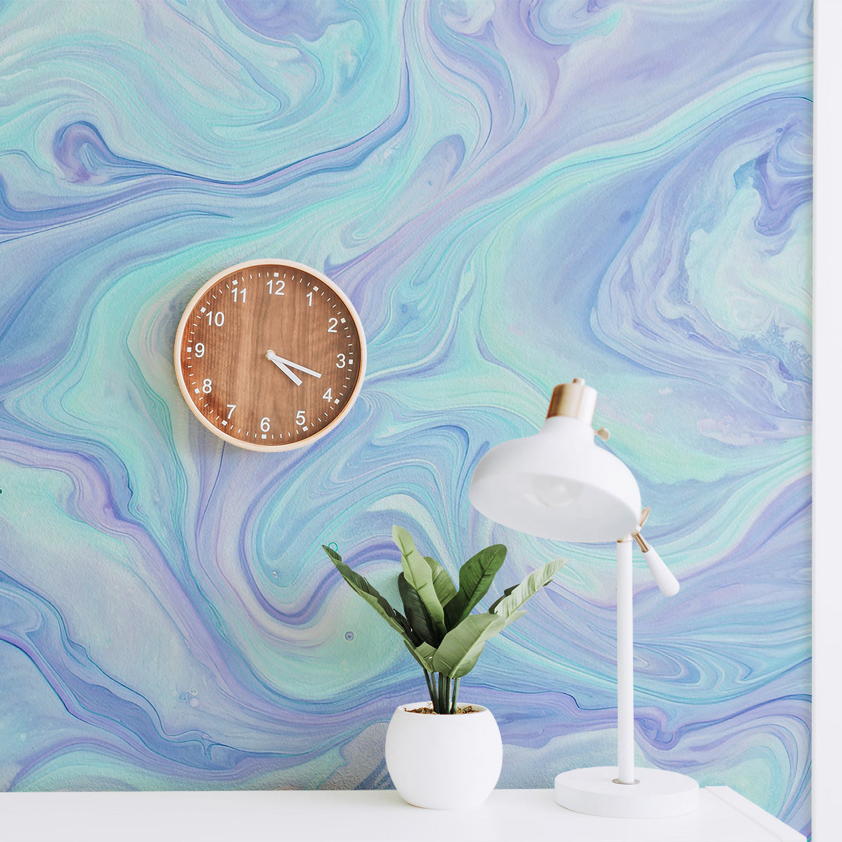 Dreamy Amethyst Mural