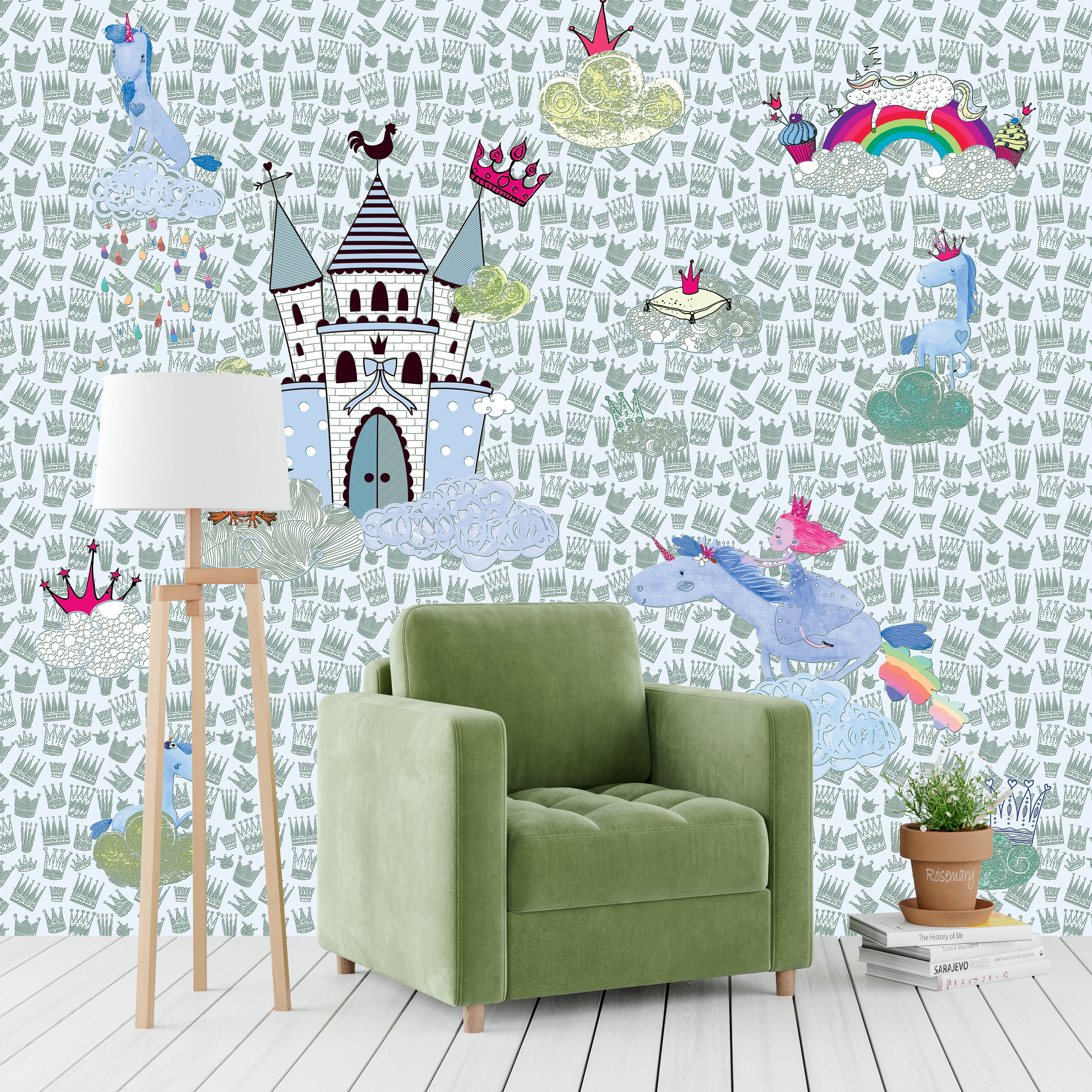 3D Princess Dreams - Printed Mural