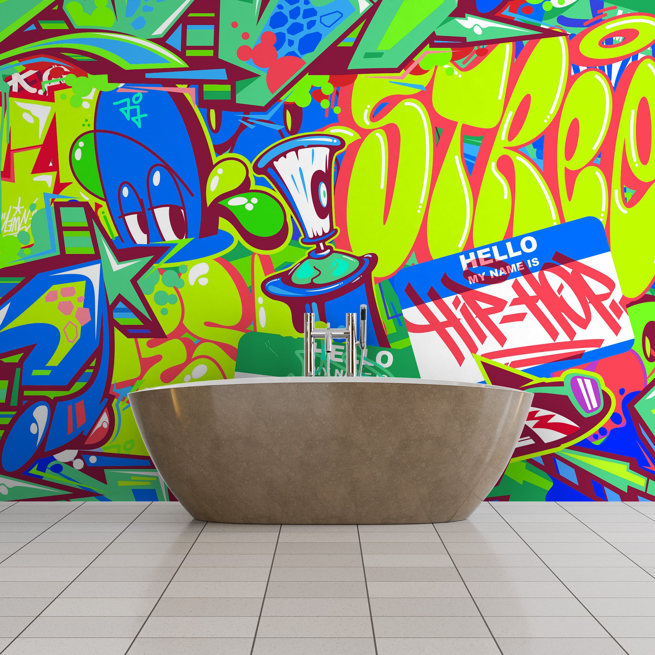 Tag & Spark - Hip-Hop Hues Mural