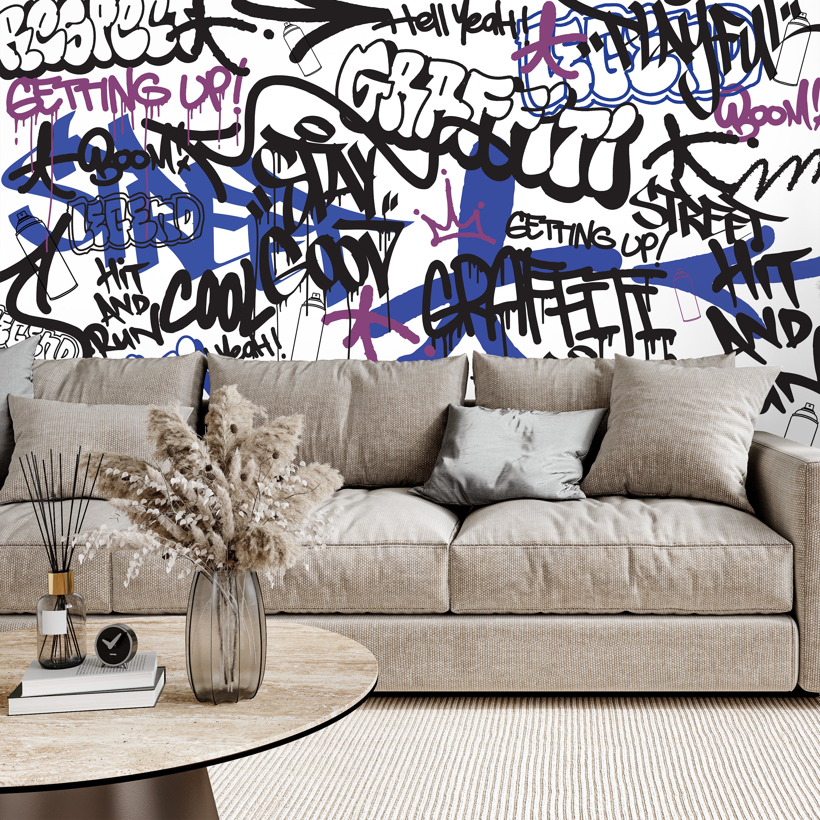 Tag & Spark - Rebel Words Mural