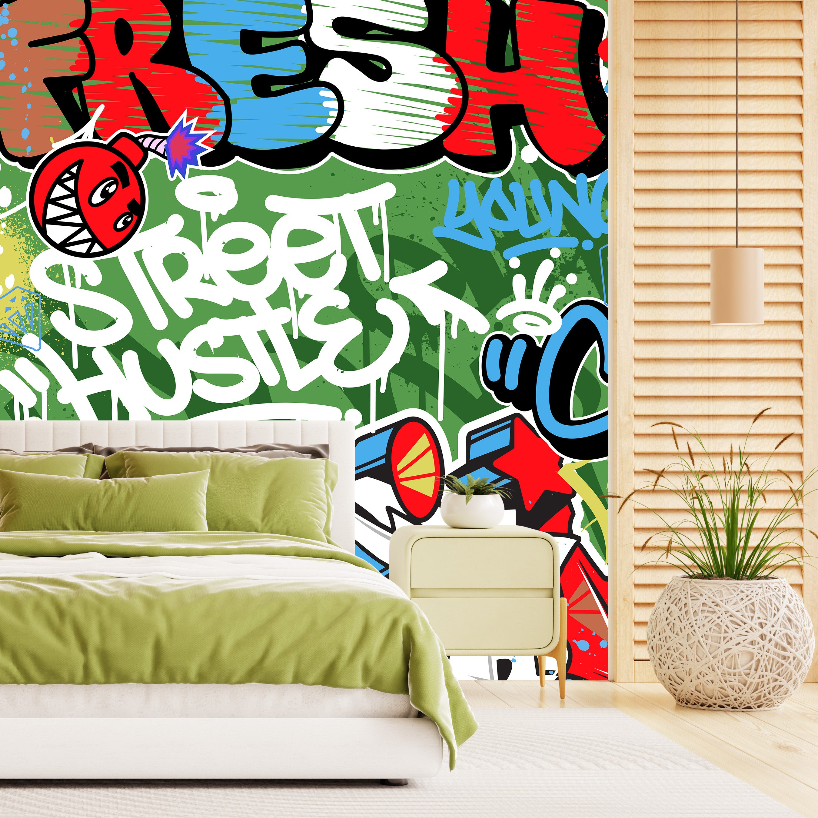 Tag & Spark - Graffiti Pop Mural