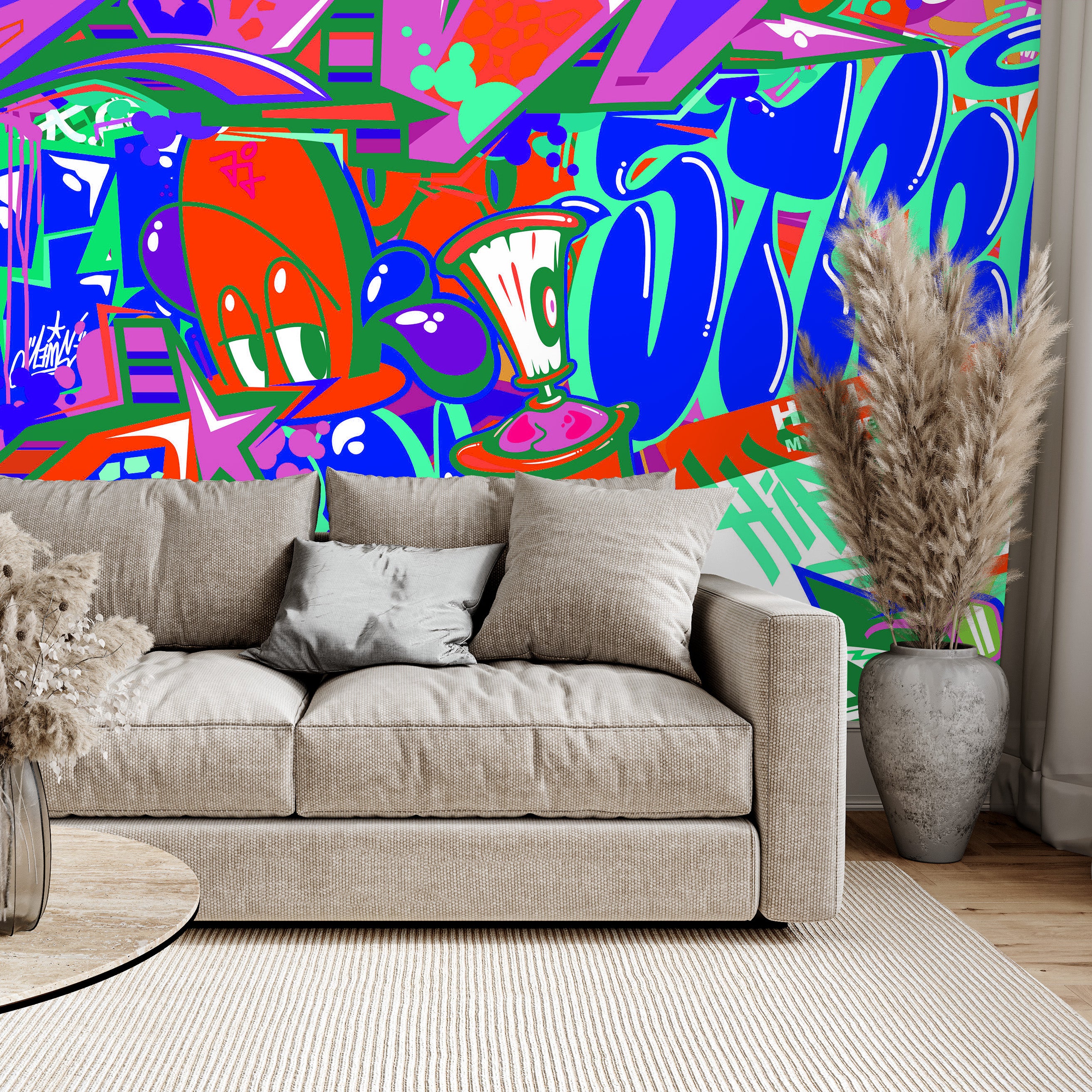 Tag & Spark - Hip-Hop Hues Mural