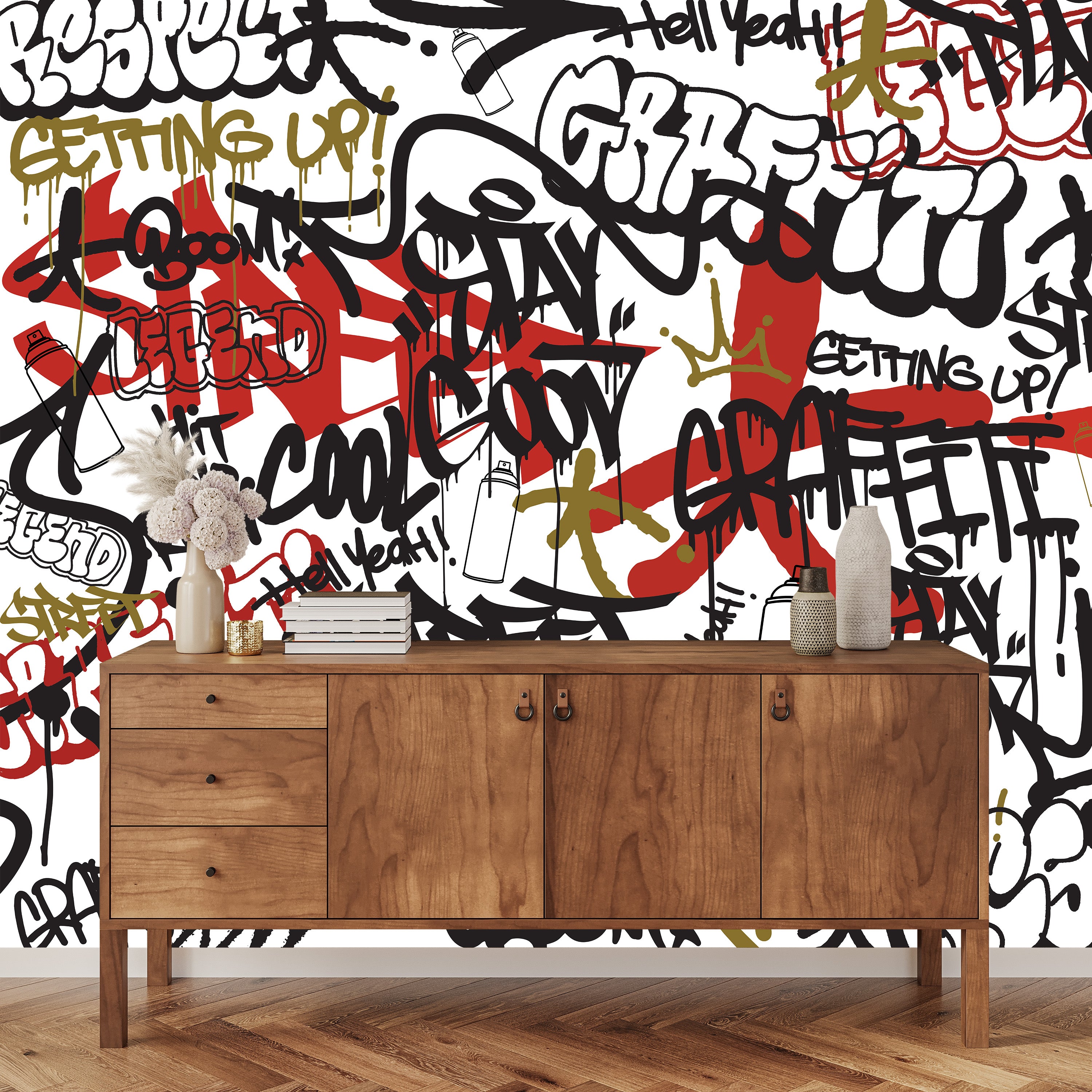 Tag & Spark - Rebel Words Mural