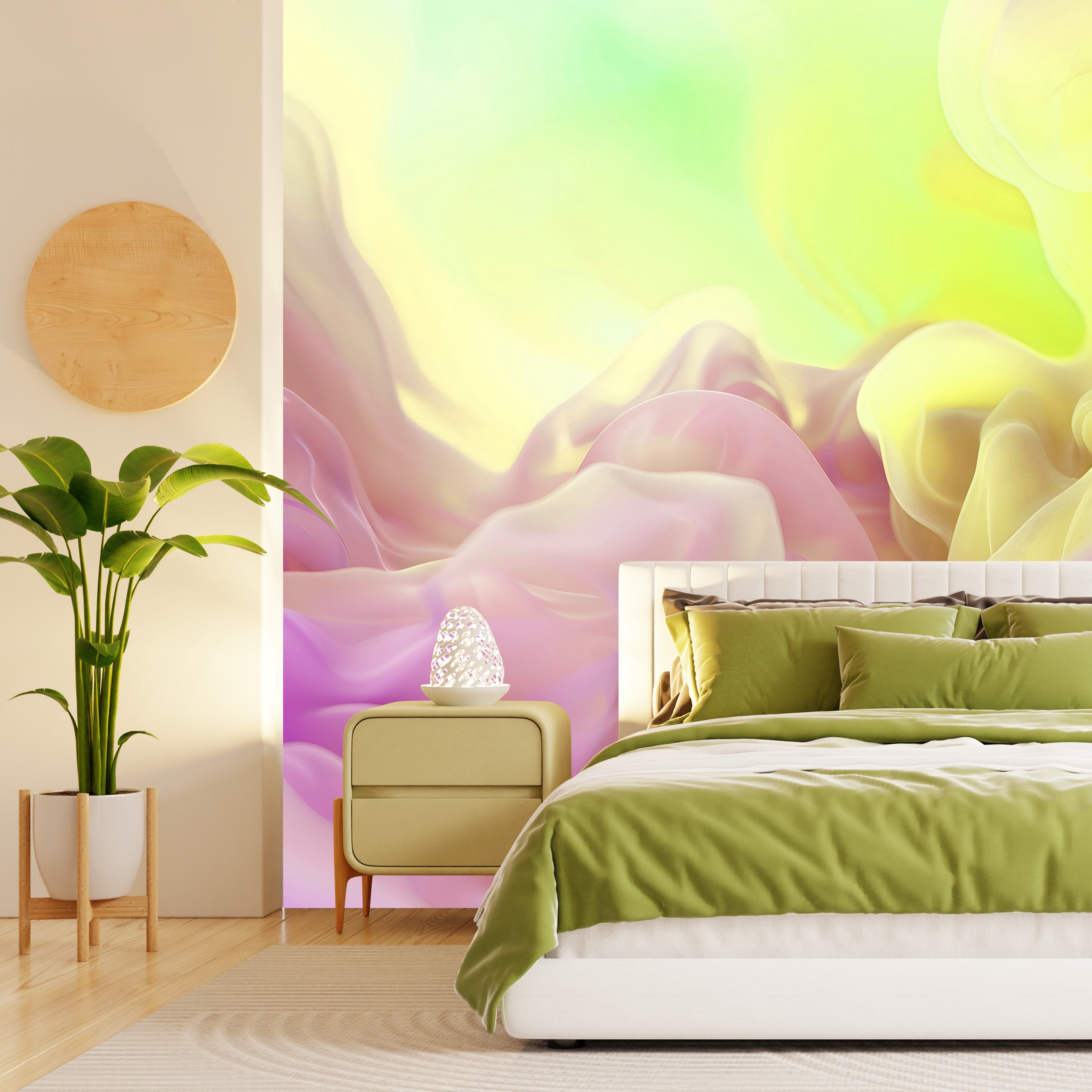 Chromatic Clouds Mural
