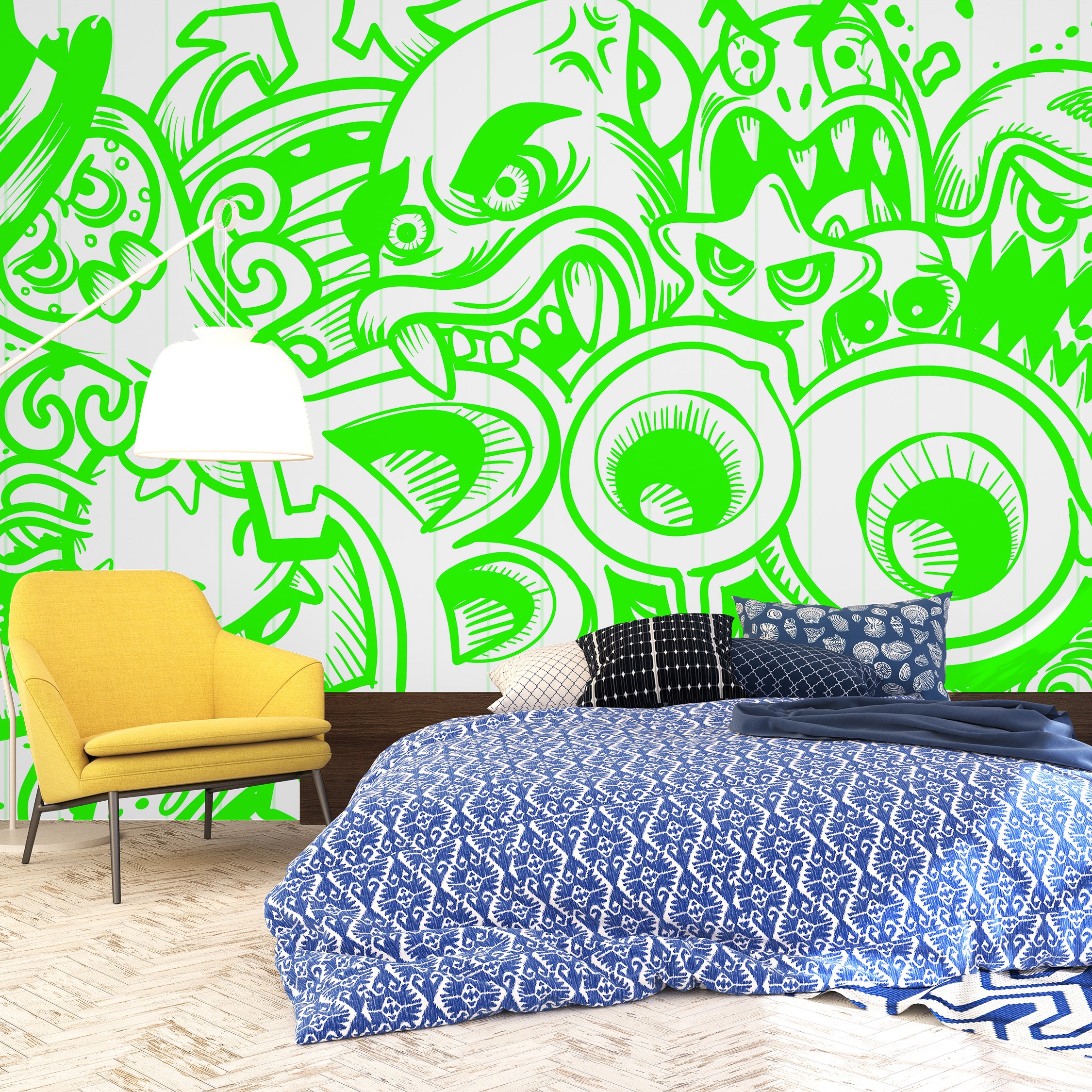 Scribble Spirits Expression Mural