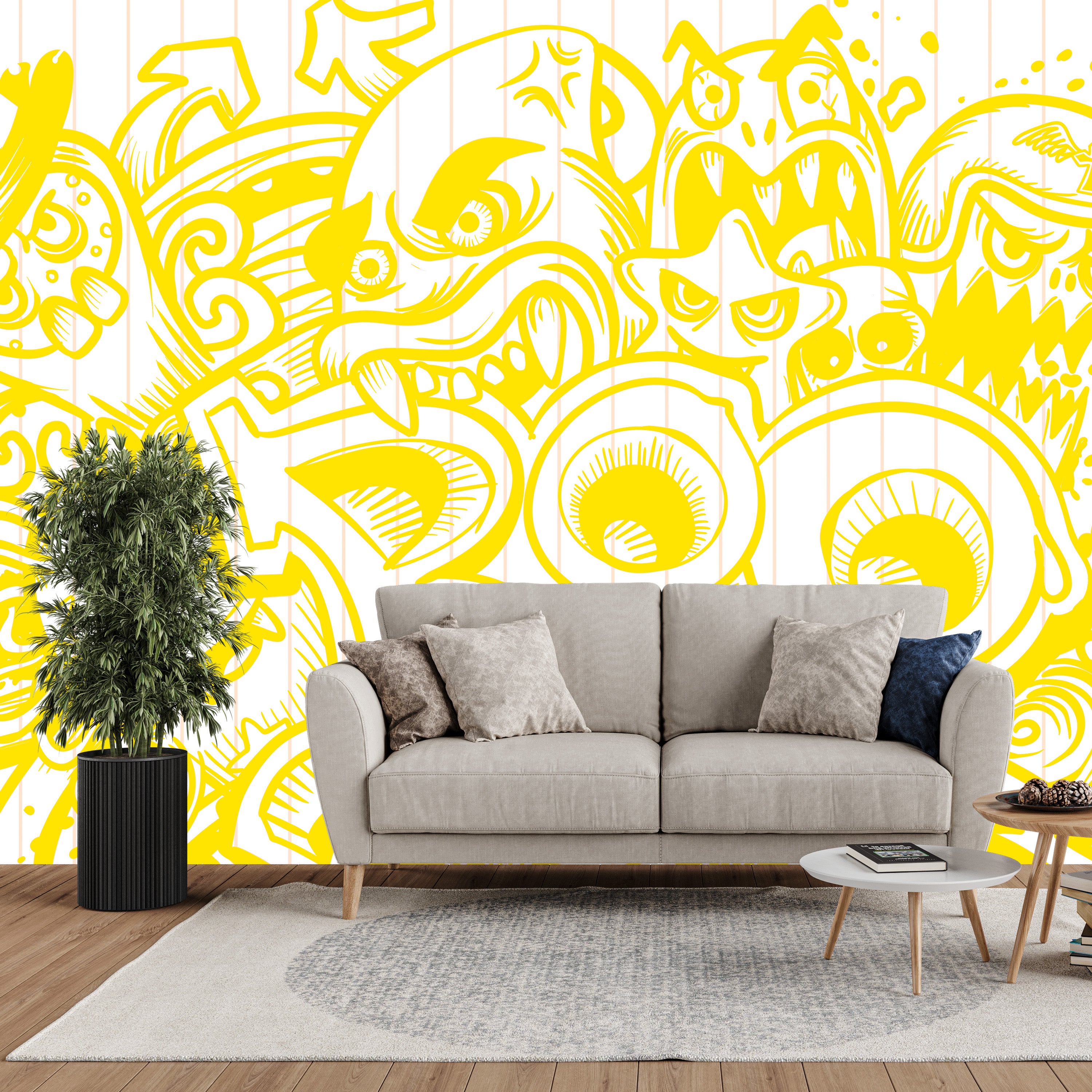 Scribble Spirits Expression Mural
