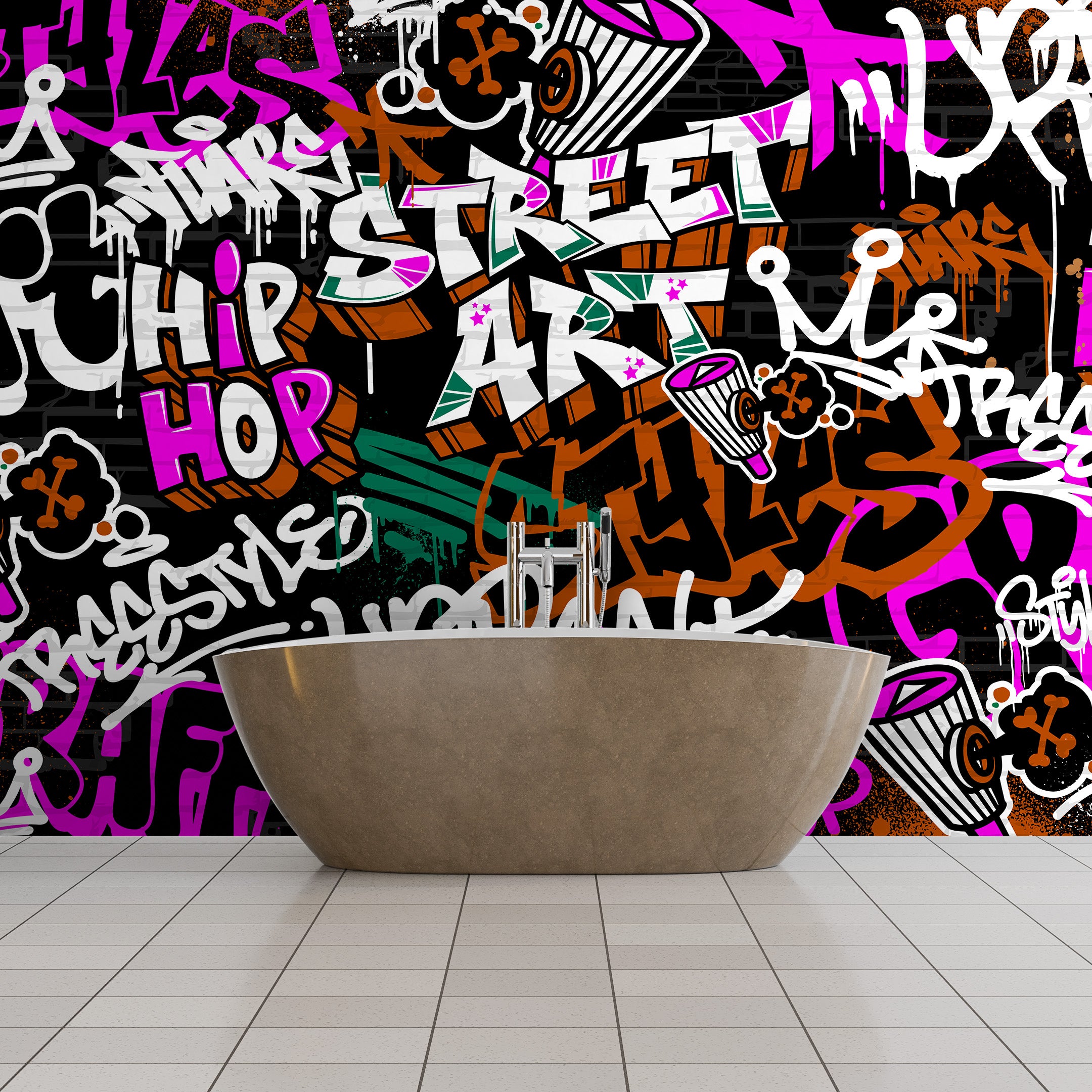Tag & Spark - Urban Hip Hop Mural
