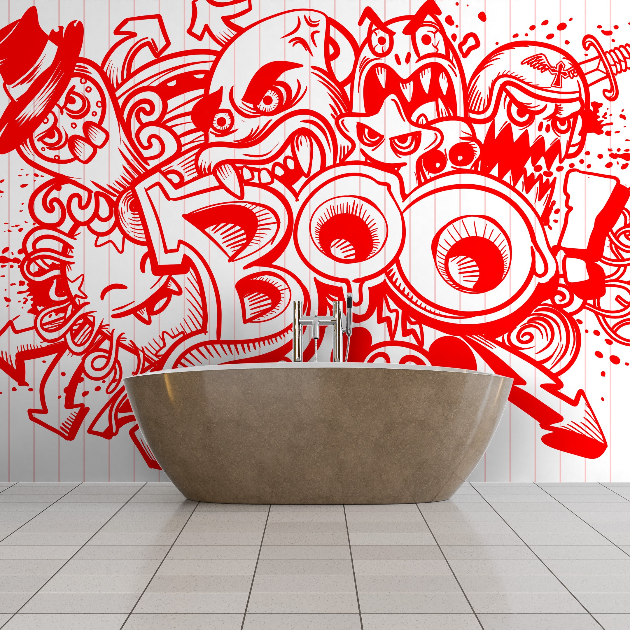 Scribble Spirits Expression Mural