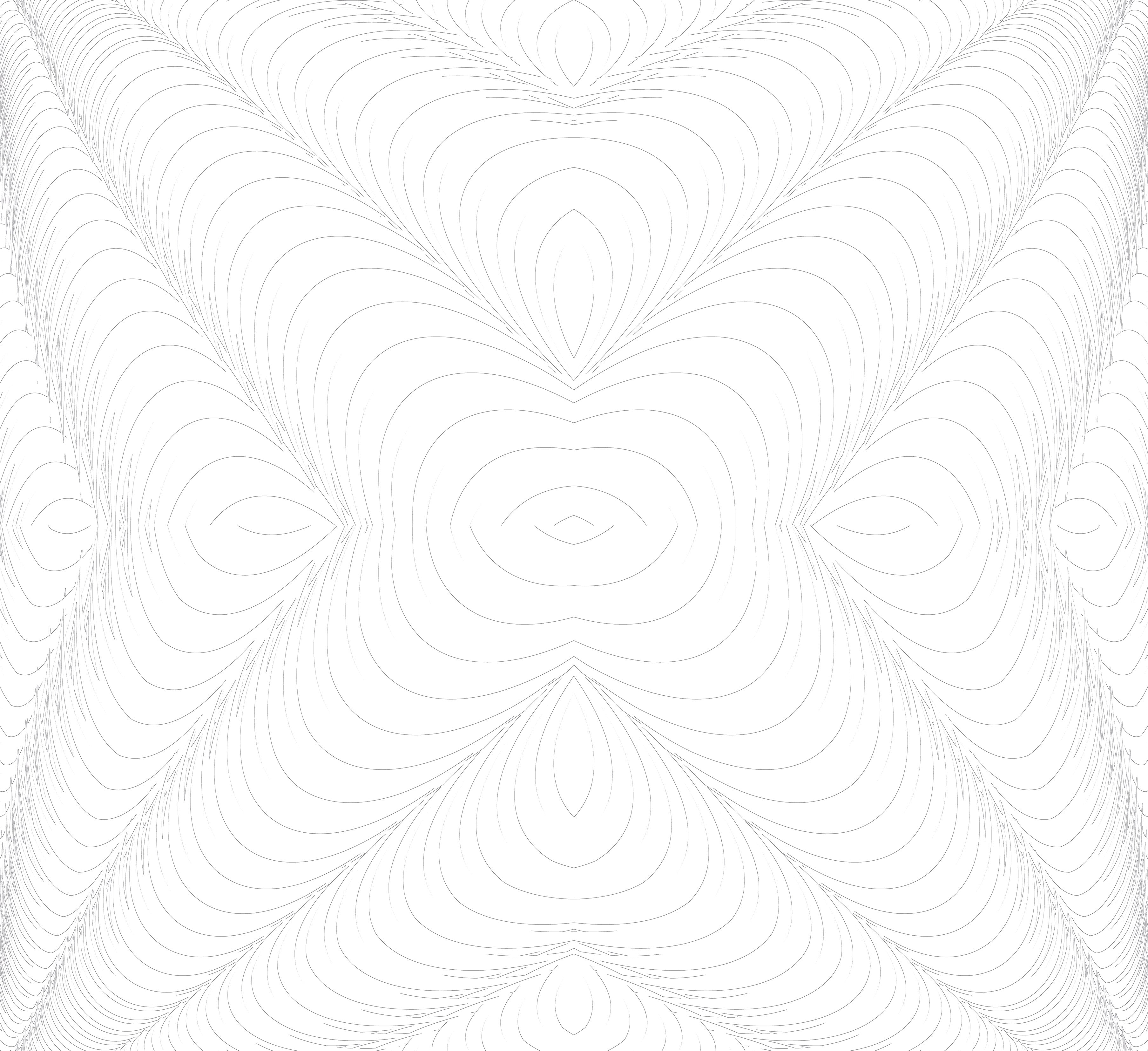 3D Astral Compass Chart - Paintable Wallpaper