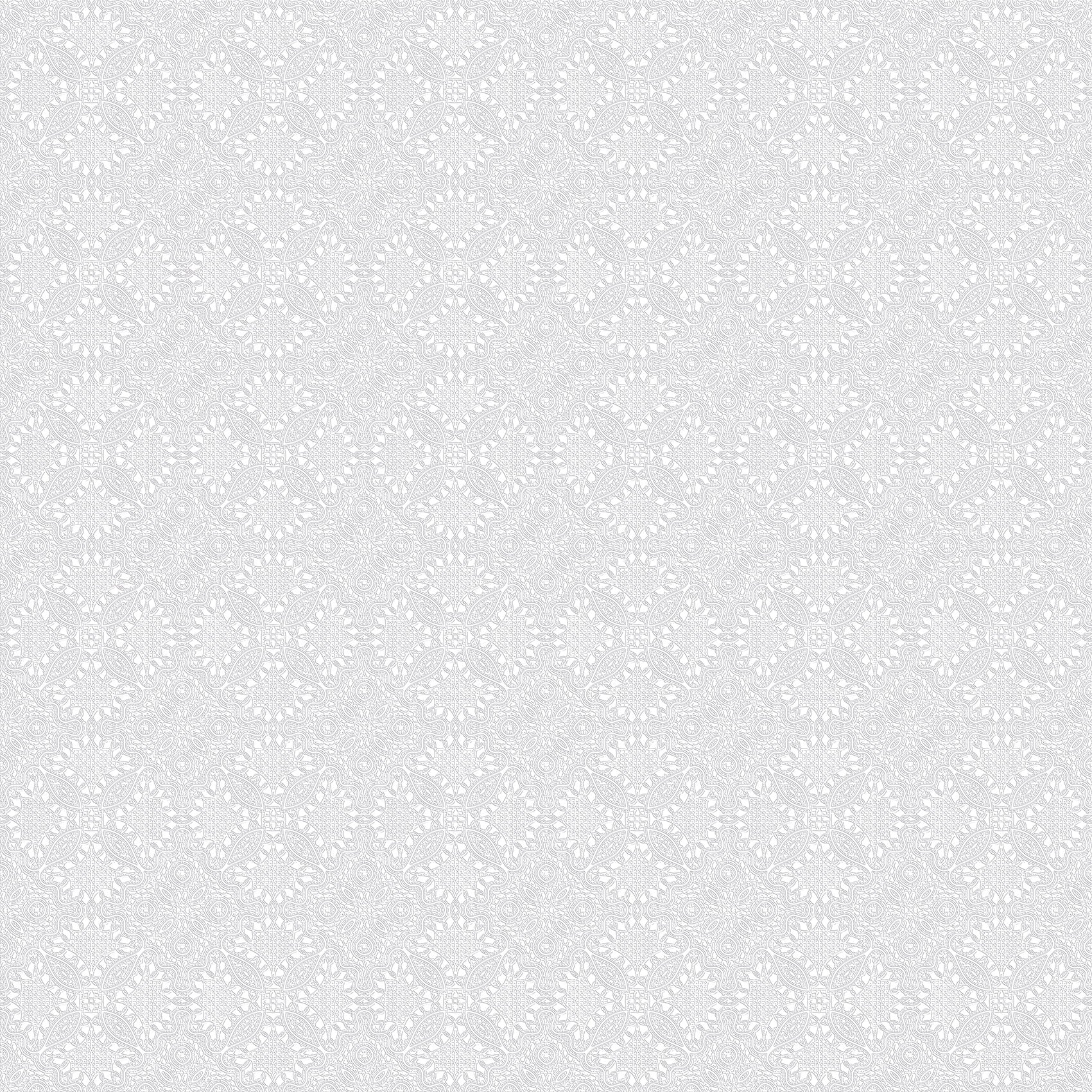 3D Intricate Victorian Scroll - Paintable Wallpaper