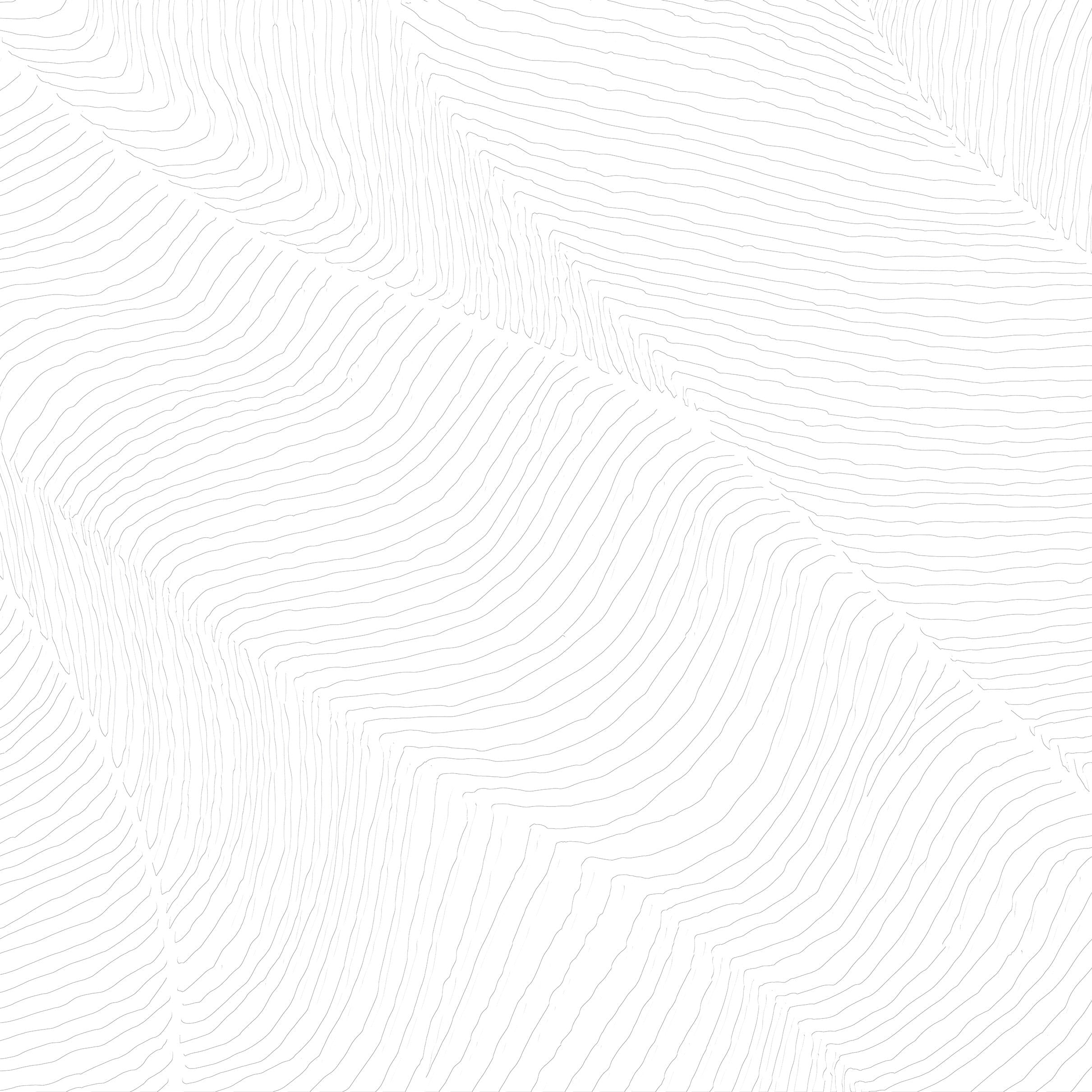 3D Zen Ripple Architectural - Paintable Mural