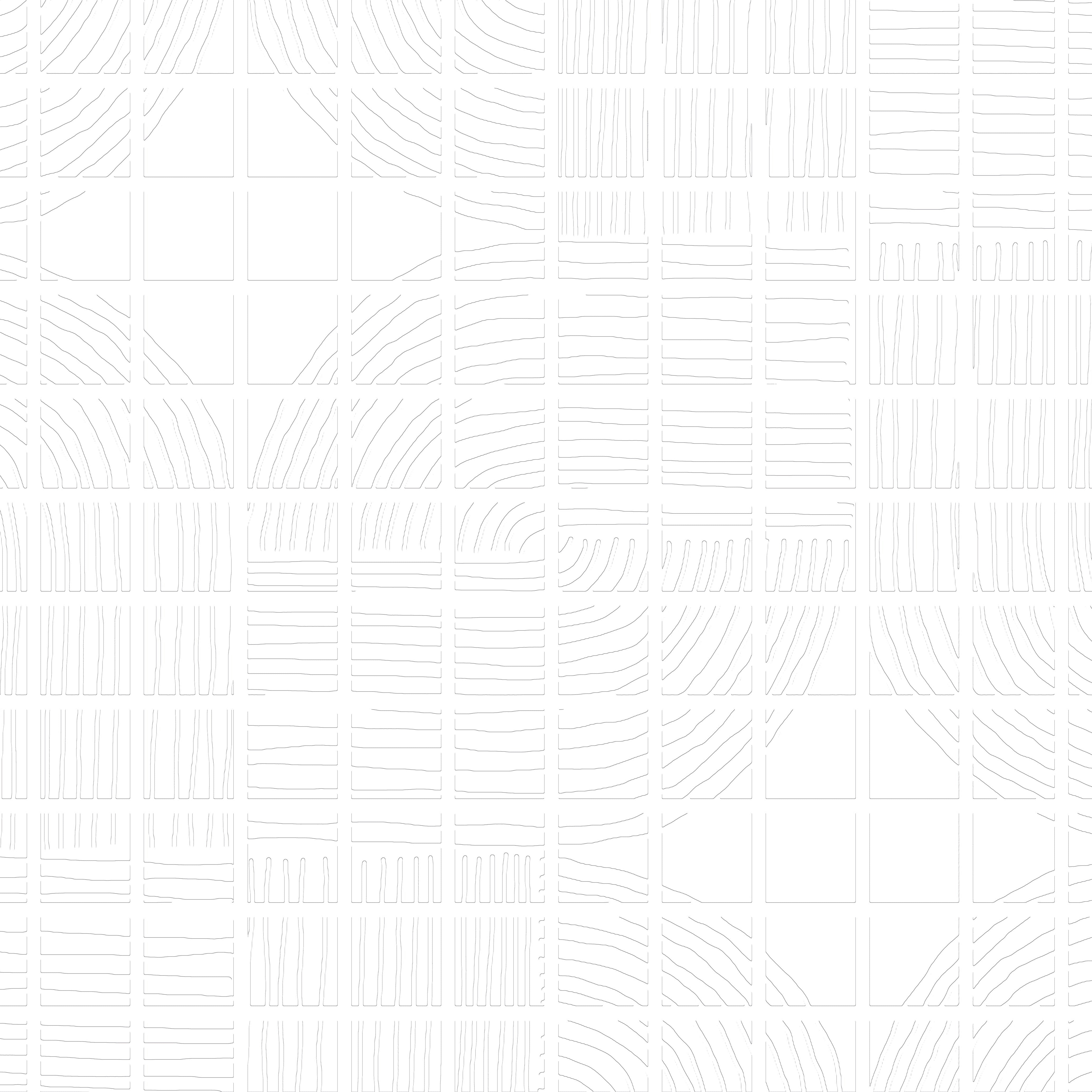 3D Order & Flow - Paintable Wallpaper