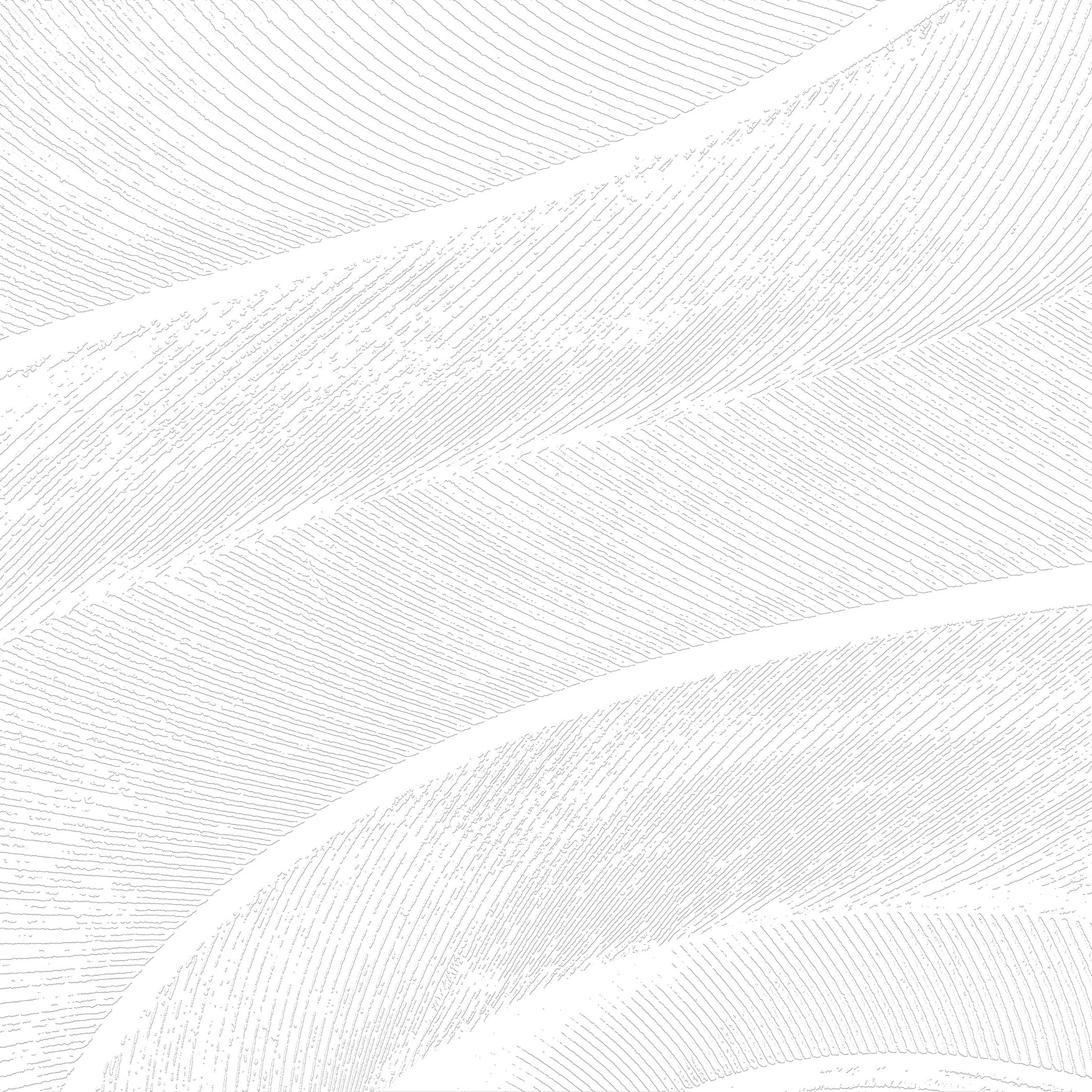 3D Kinetic Brushstroke - Paintable Mural