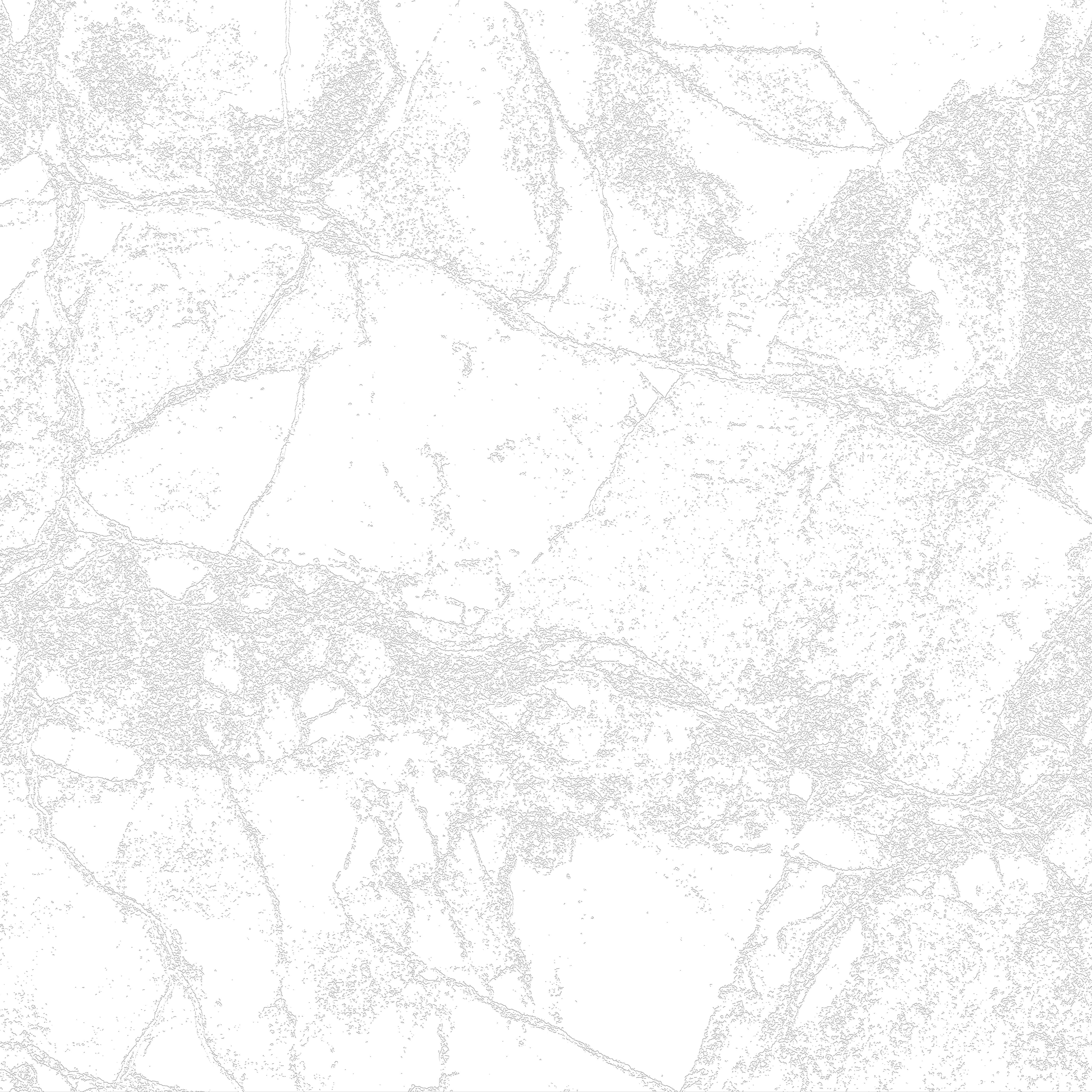 3D Shattered Stone - Paintable Mural