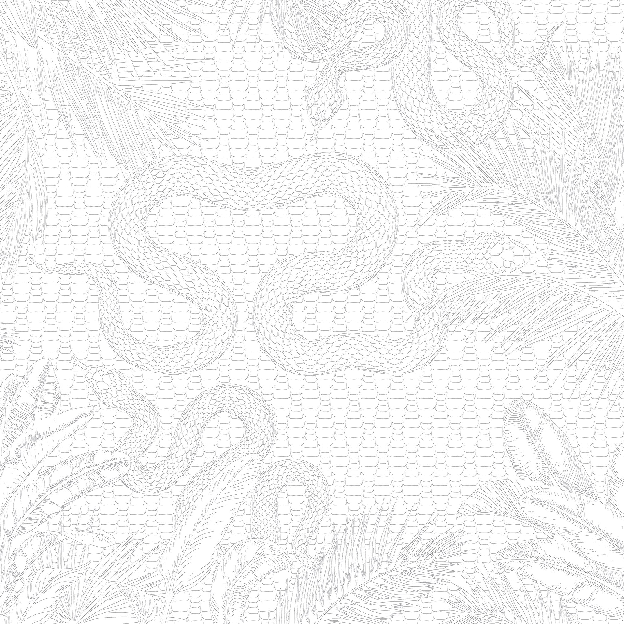 3D Medusa's Garden - Paintable Mural