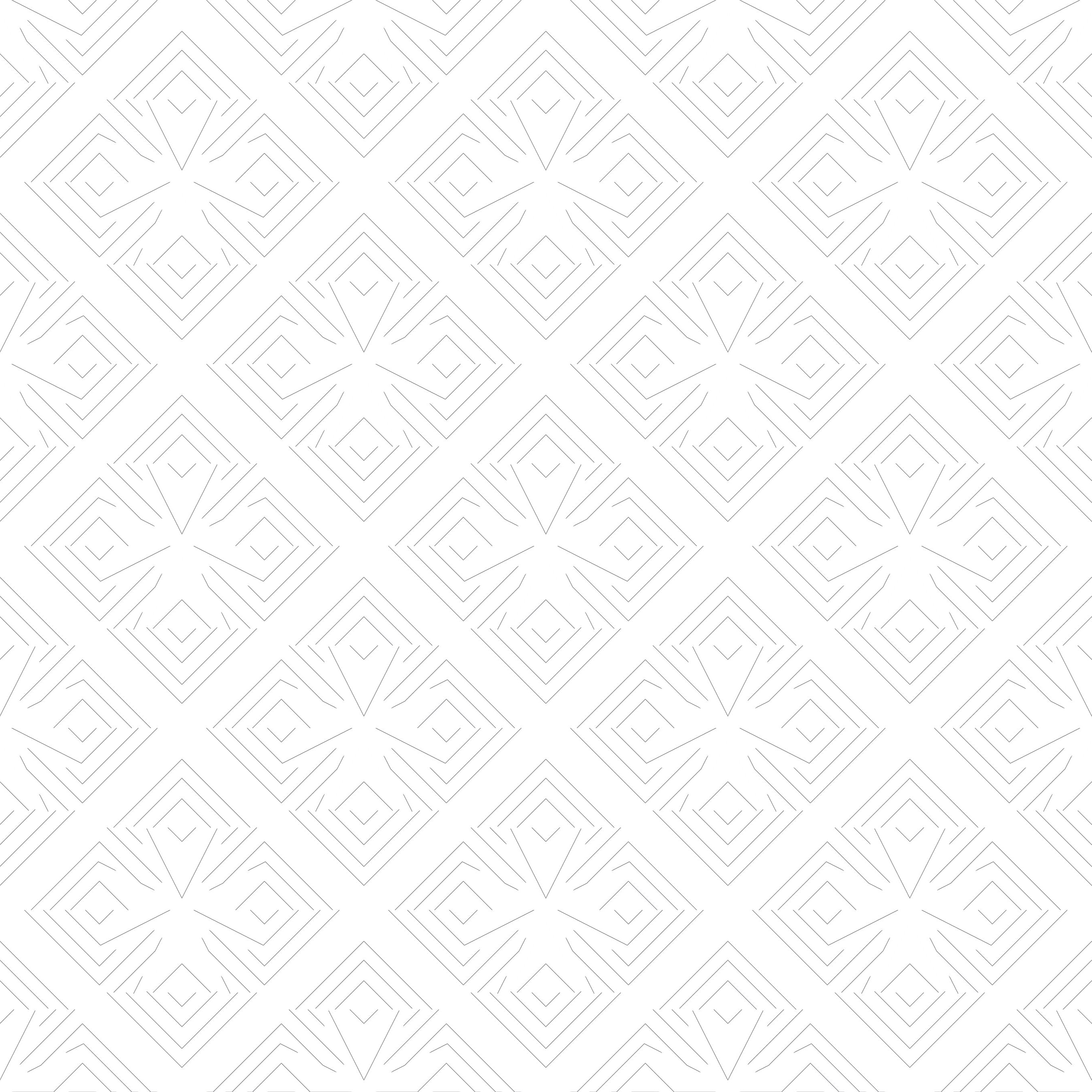 3D Sculpted Floral Diamond - Paintable Wallpaper