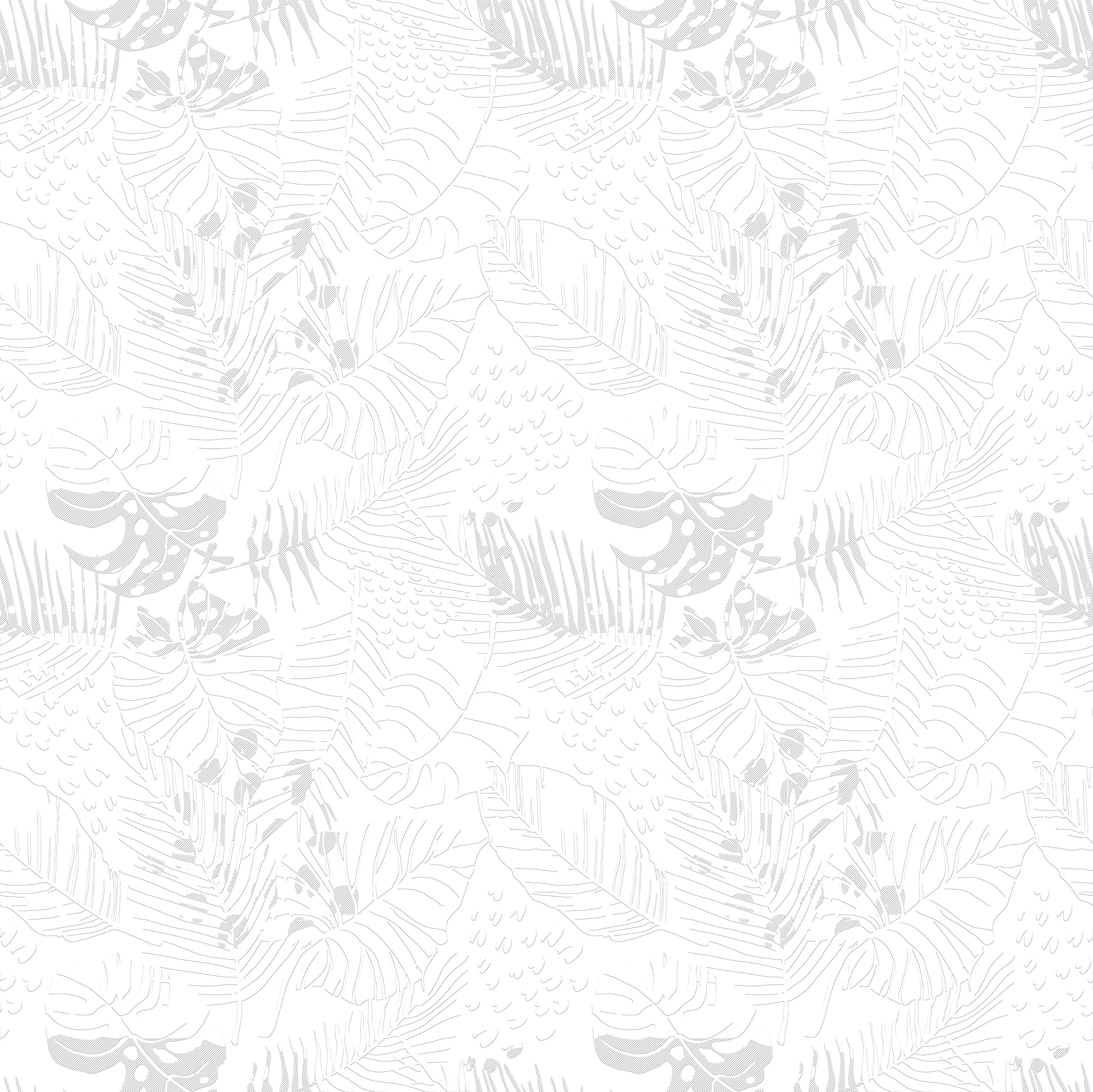 3D Monstera Leaf Overlay - Paintable Wallpaper