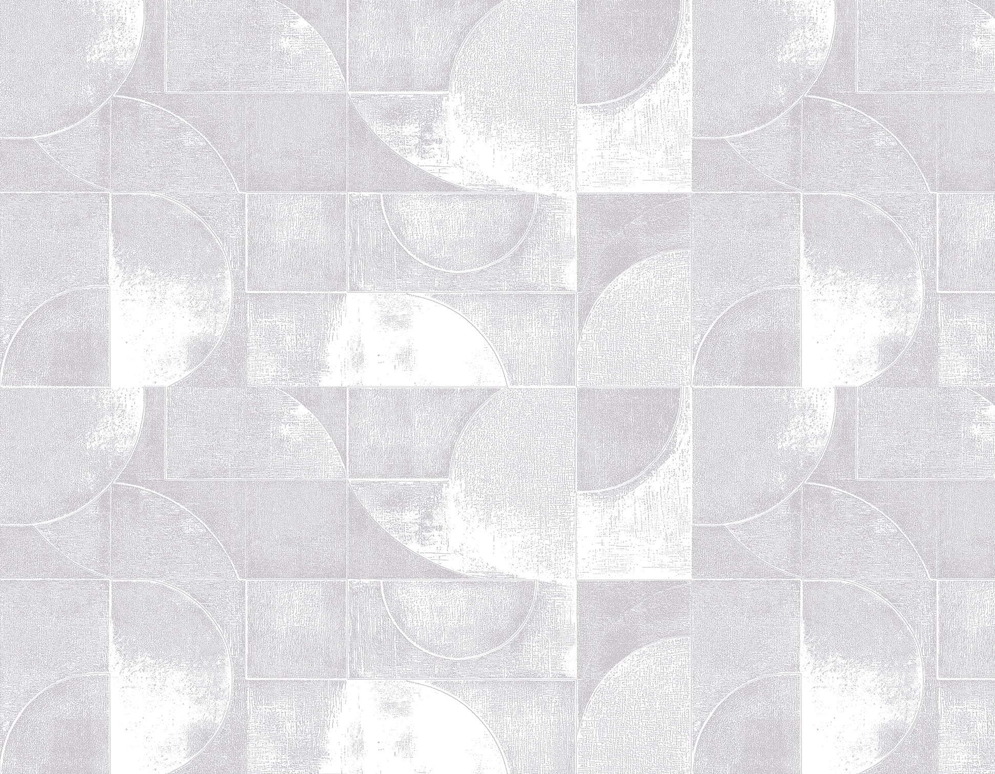 3D Mid-Century Bauhaus Relief - Paintable Mural