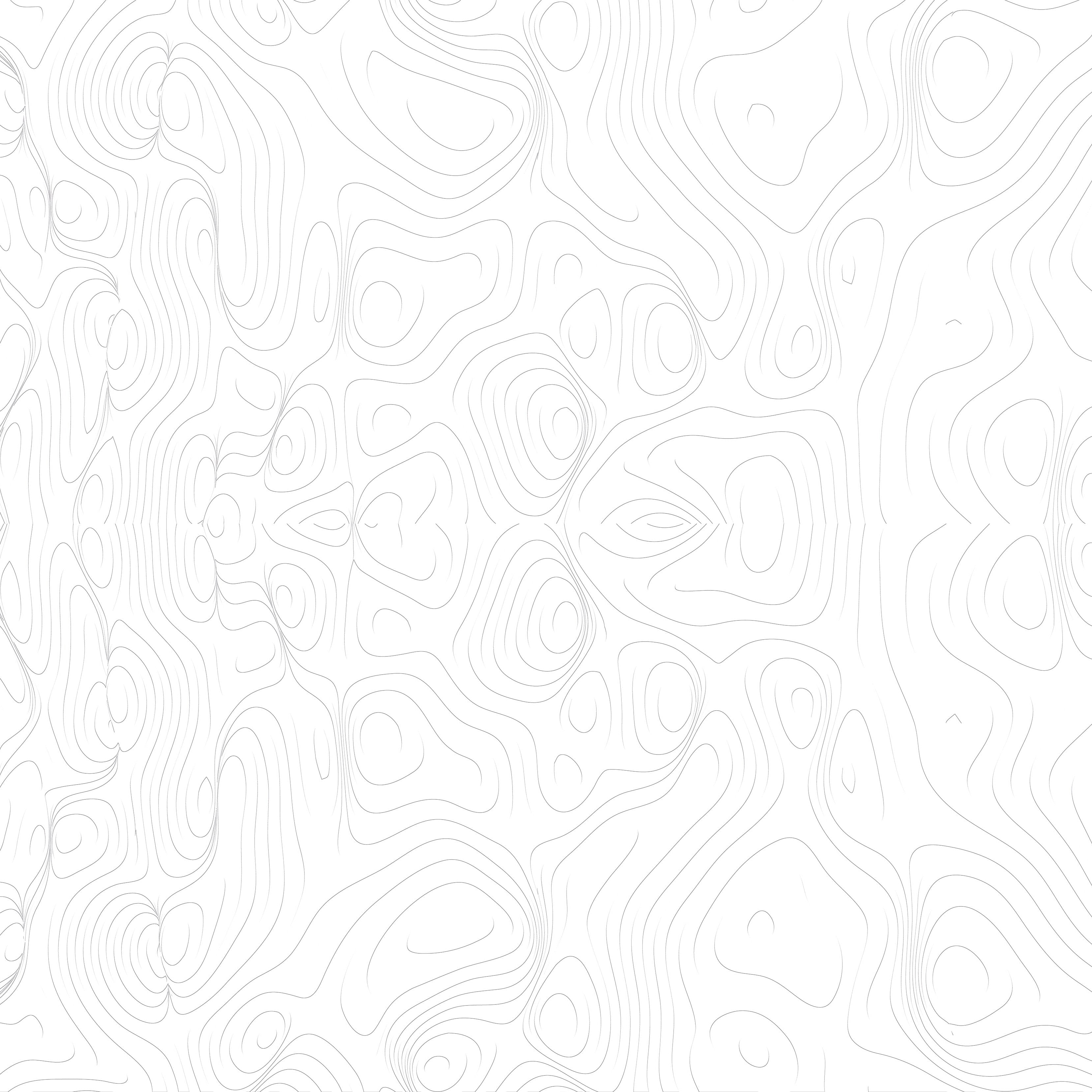 3D Geologic Echo - Paintable Mural