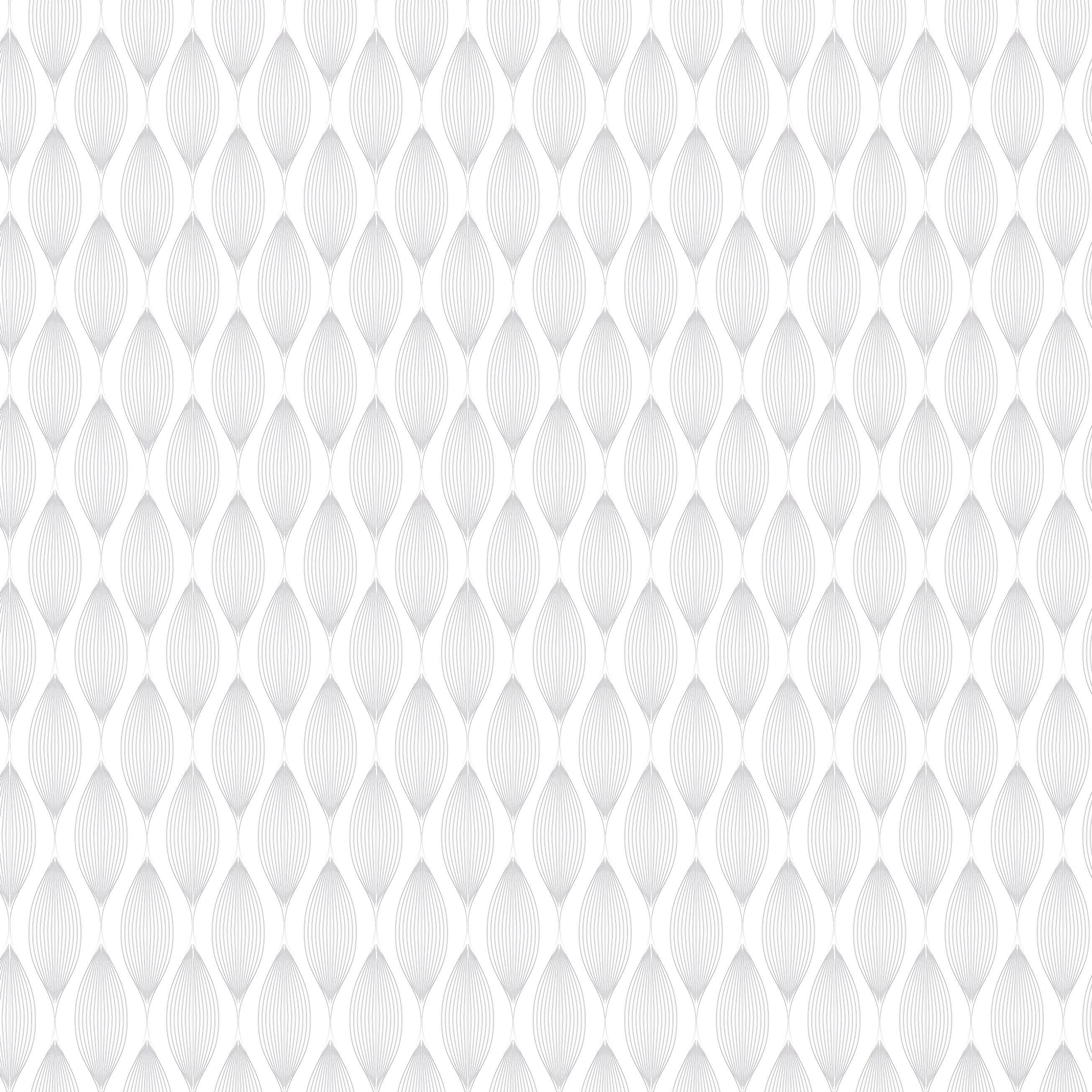 3D Minimalist Stem Rhythm - Paintable Wallpaper