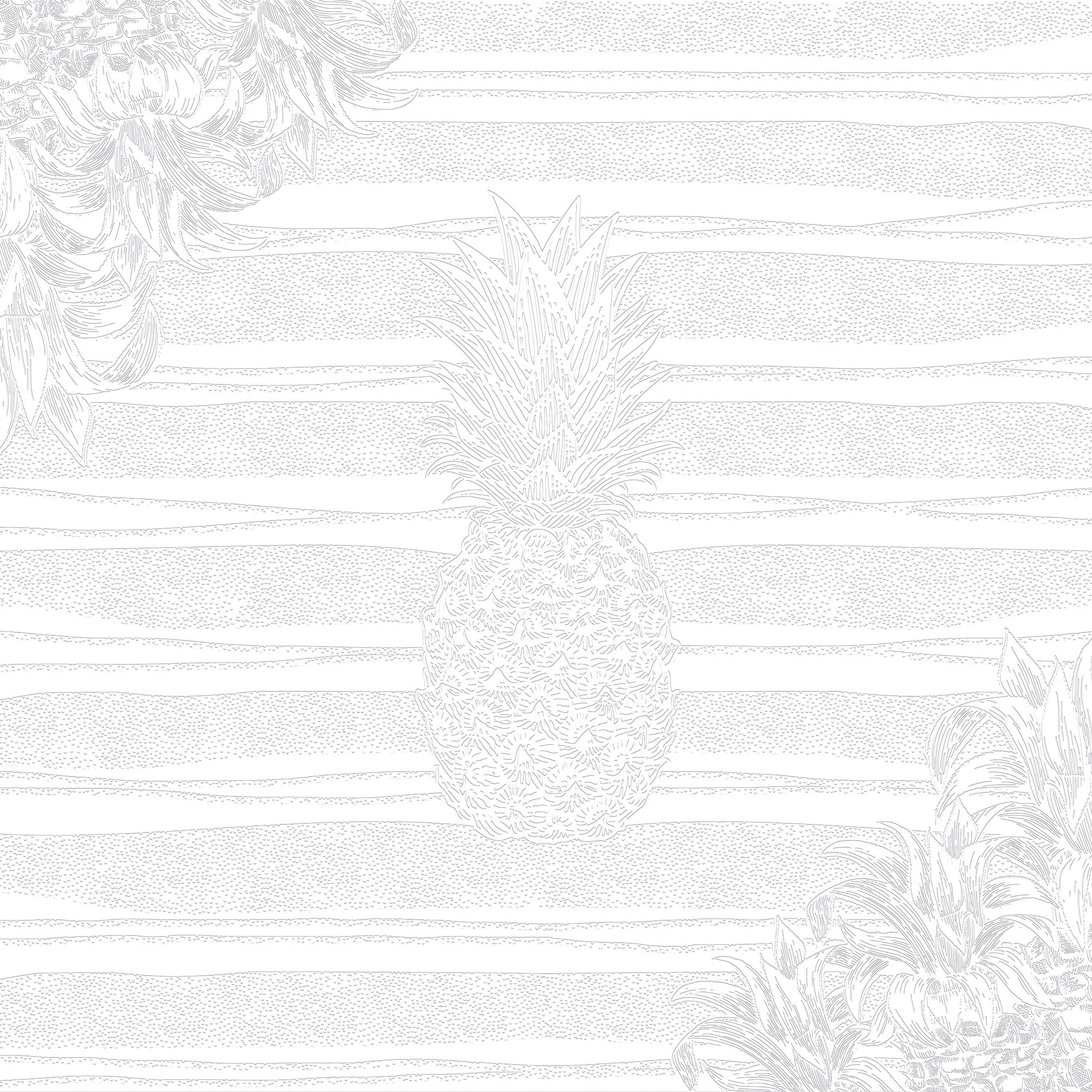 3D Lush Grand Tropical - Paintable Mural