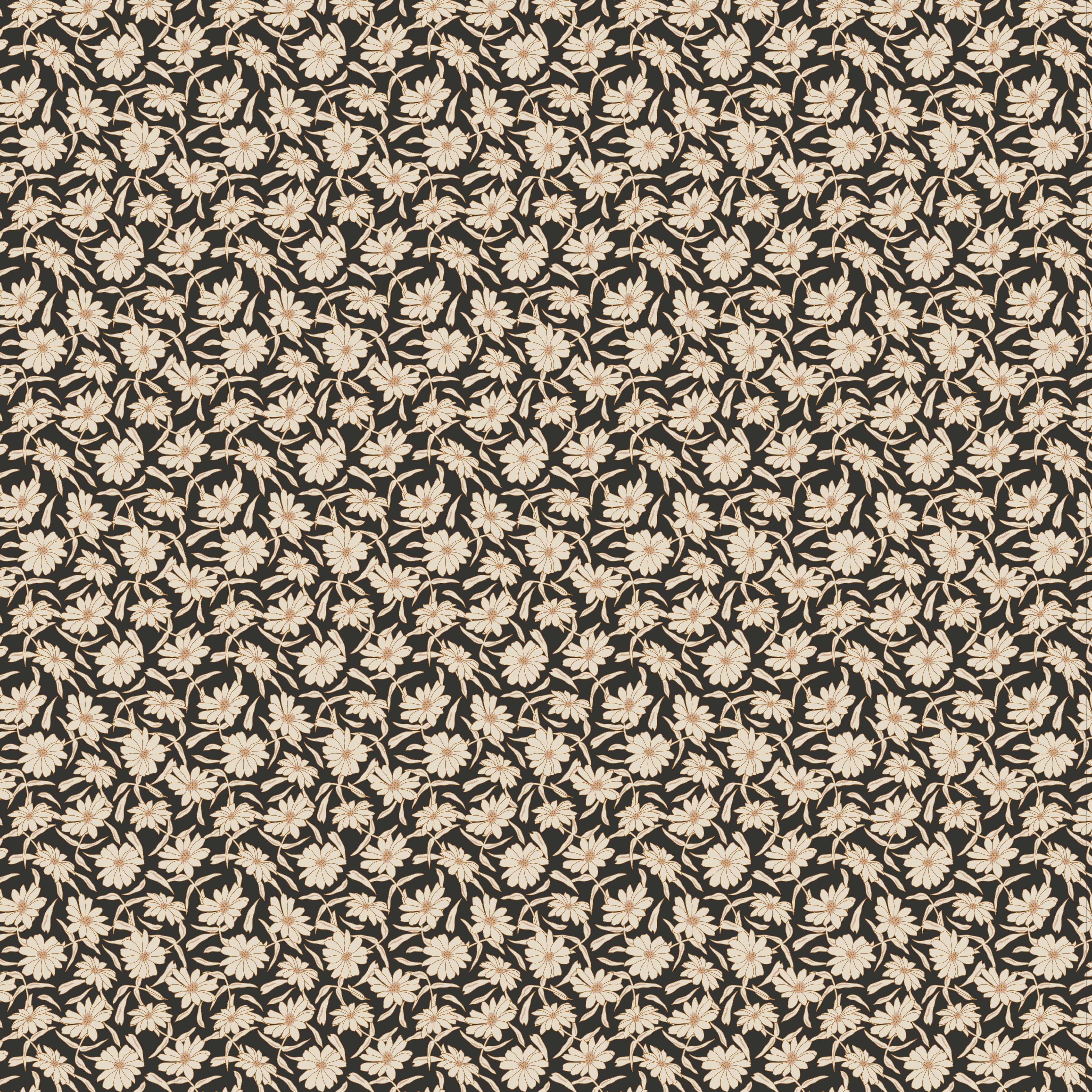 Untamed Elegance  - Midnight Safari Floral