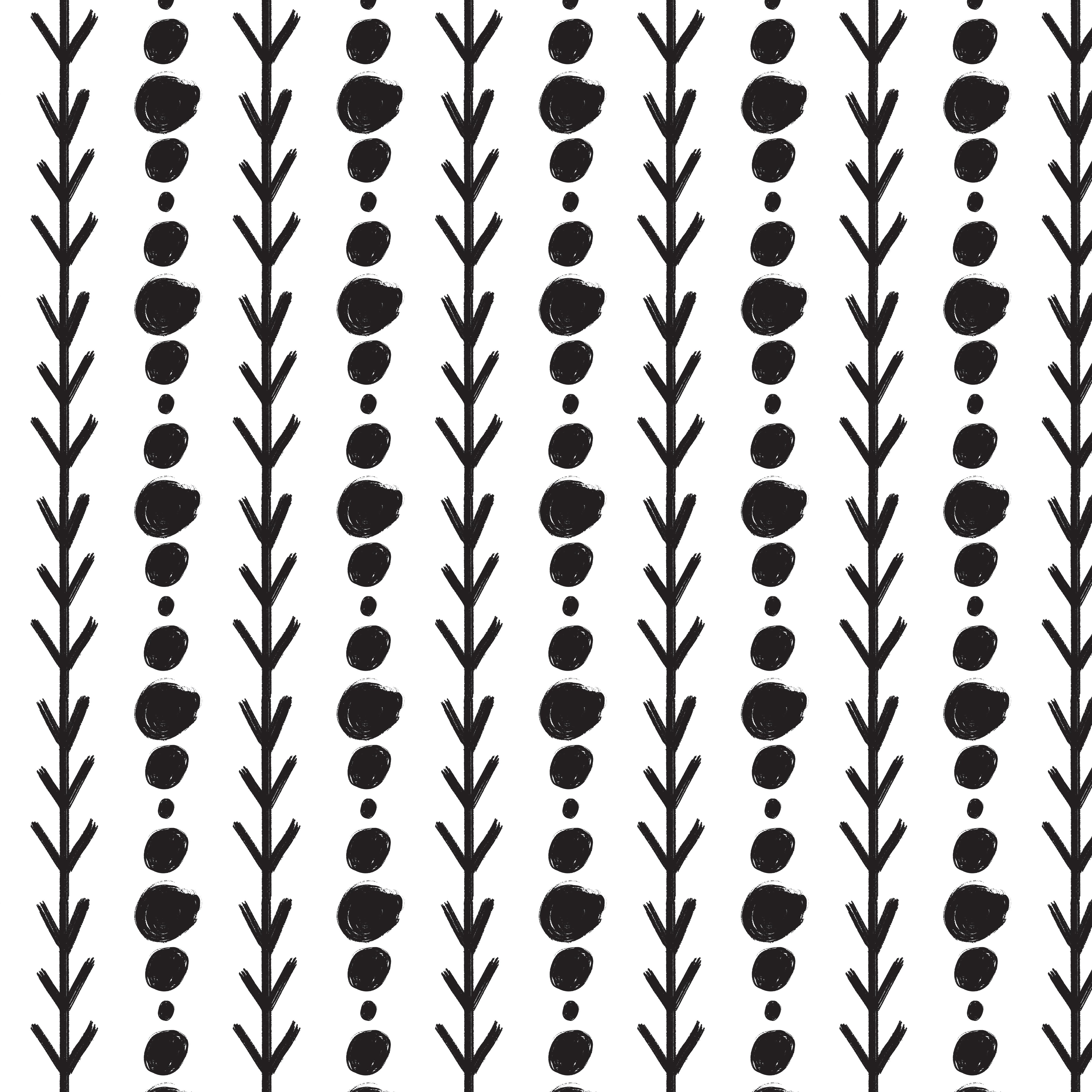 Monochrome Muse - Dotted Vine