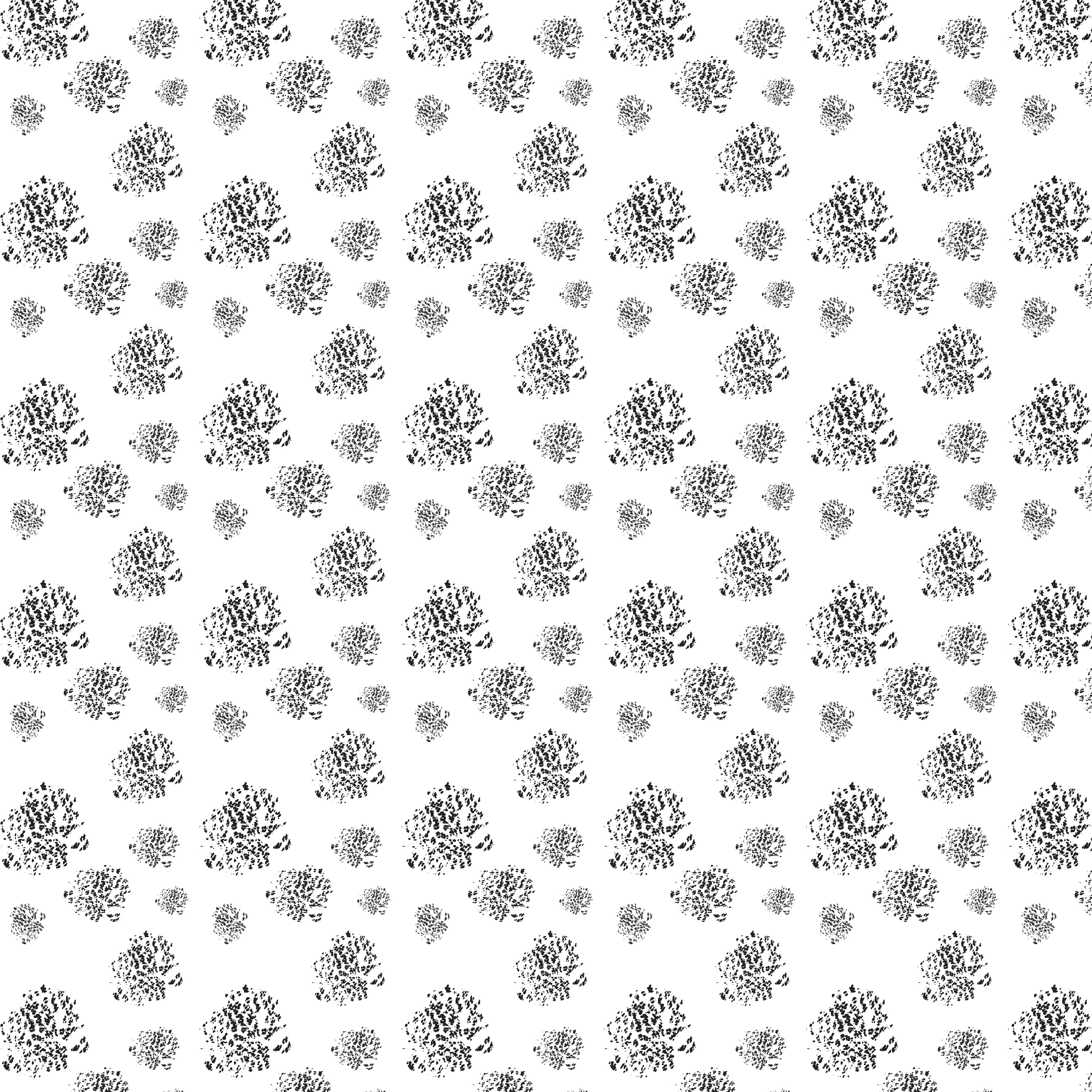 Monochrome Muse - Floral Clusters