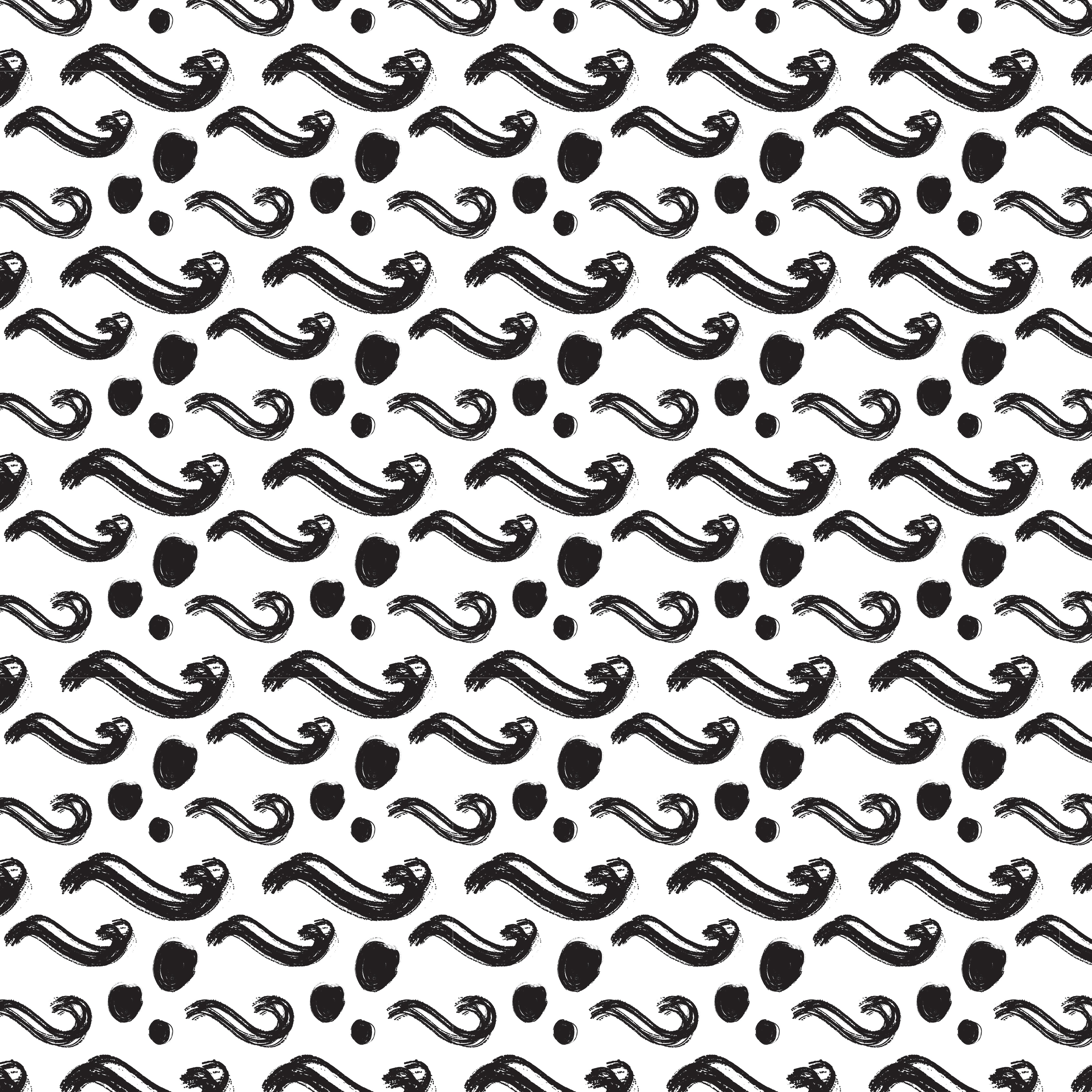 Monochrome Muse - Abstract Waves