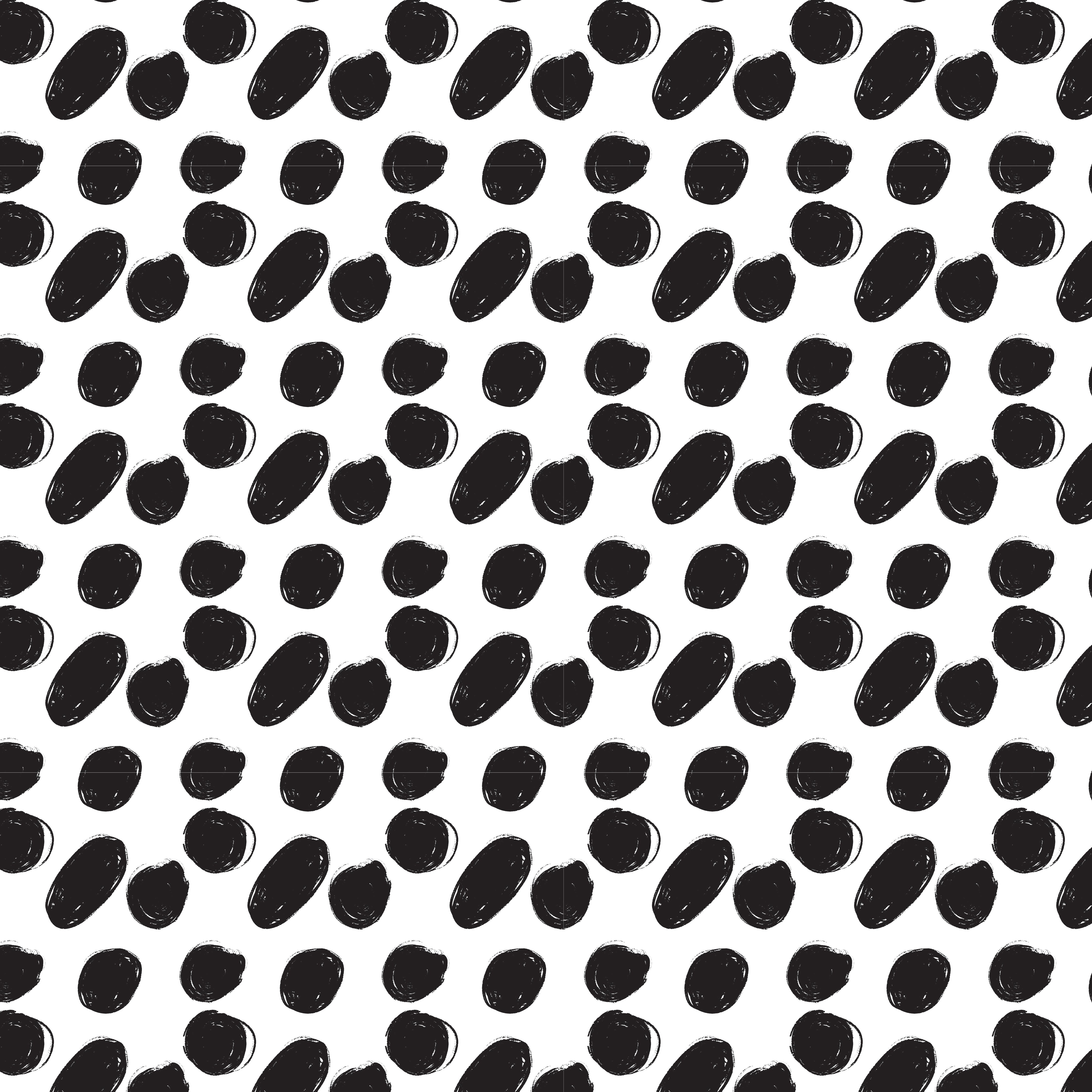 Monochrome Muse - Sketchy Dots