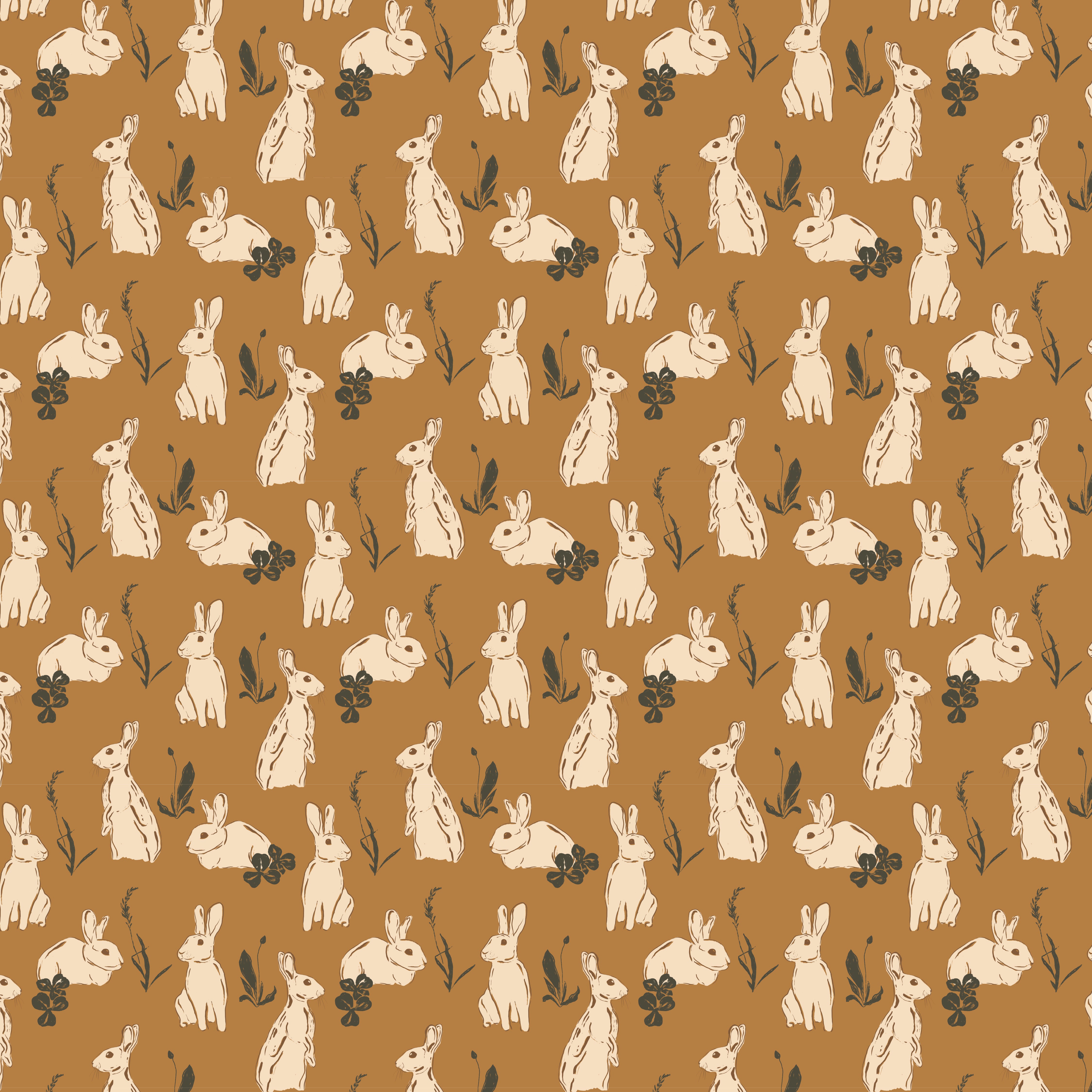 Meadow Rabbit Reverie