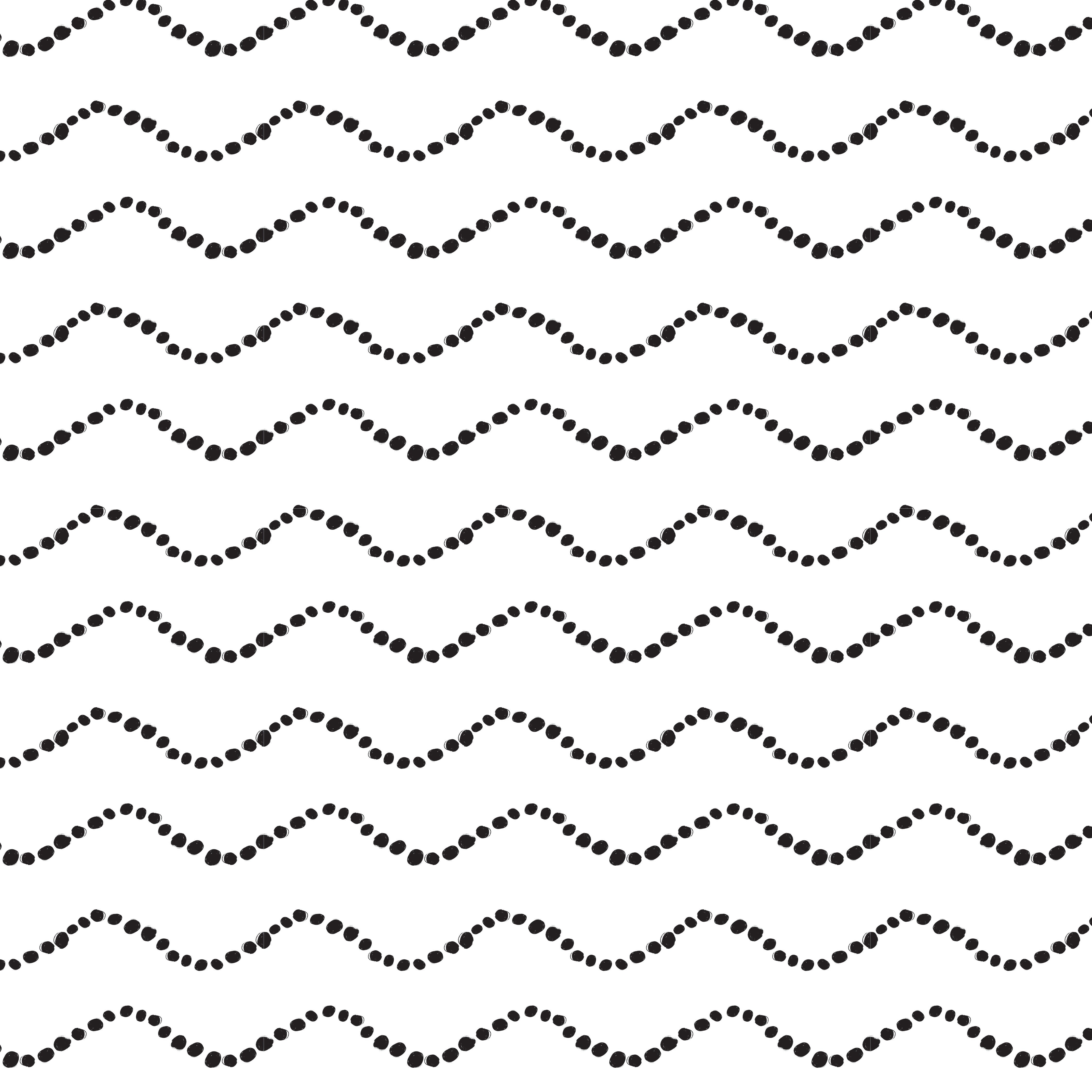 Monochrome Muse - Wavy Dots
