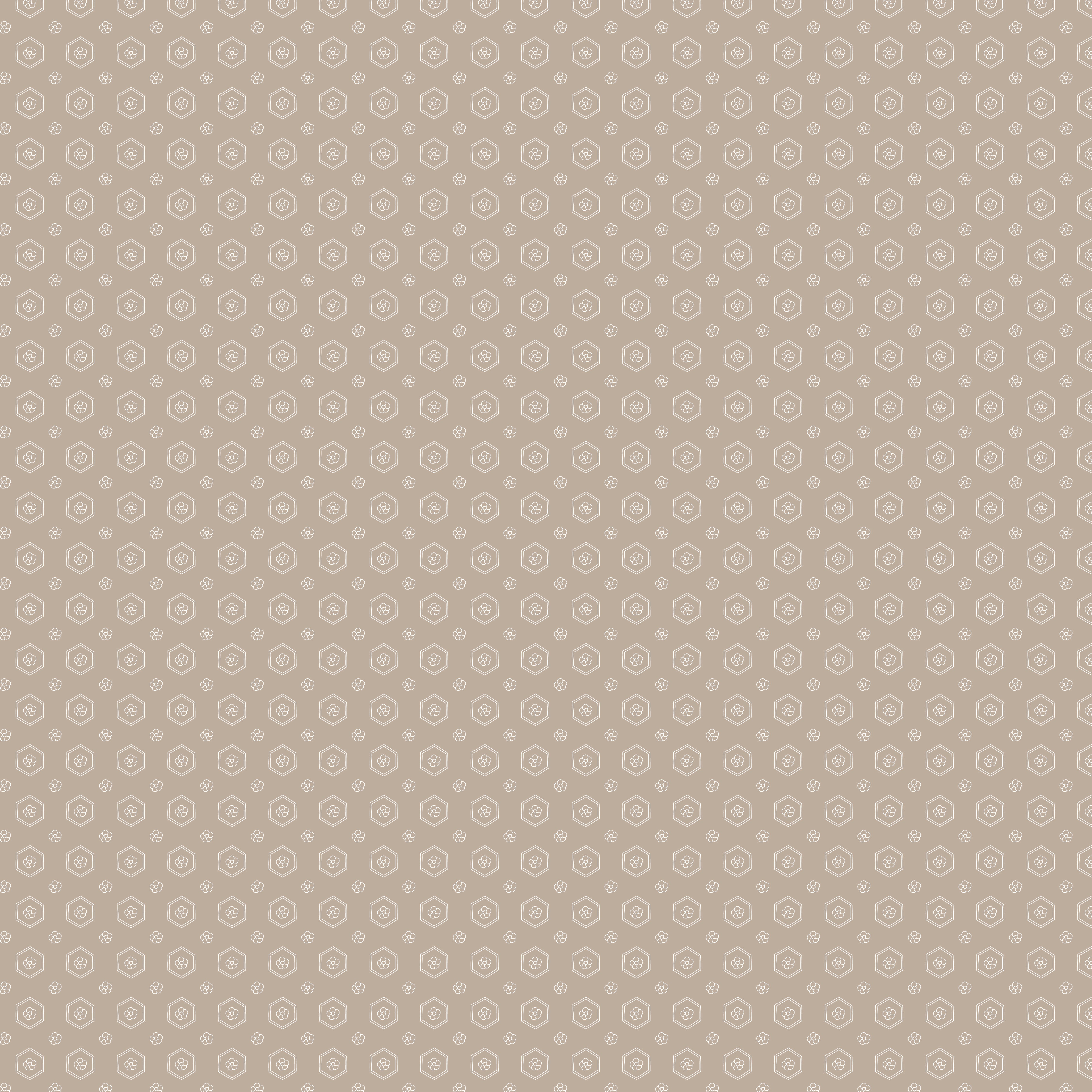 Muted Motif - Hex Repeat